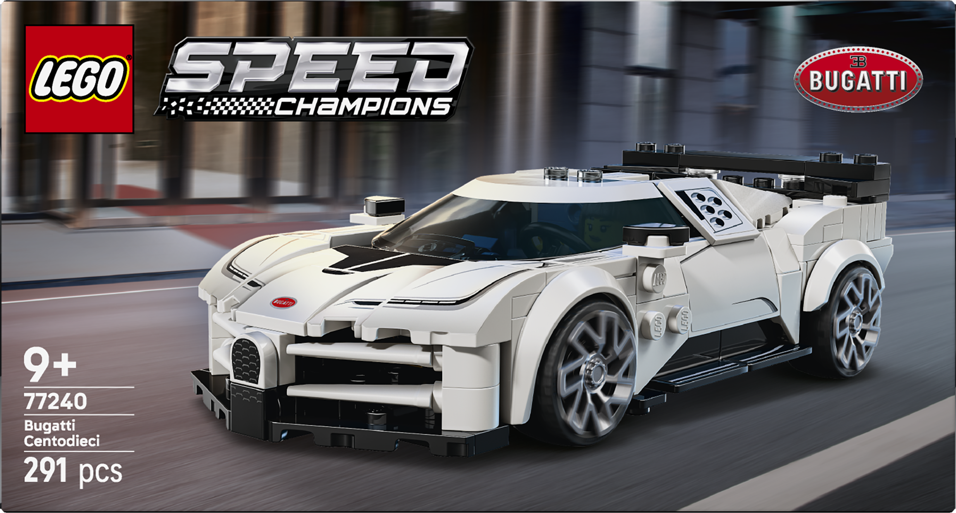 LEGO 77240 Speed Champions Bugatti Centodieci Hyper Sports Car Toy