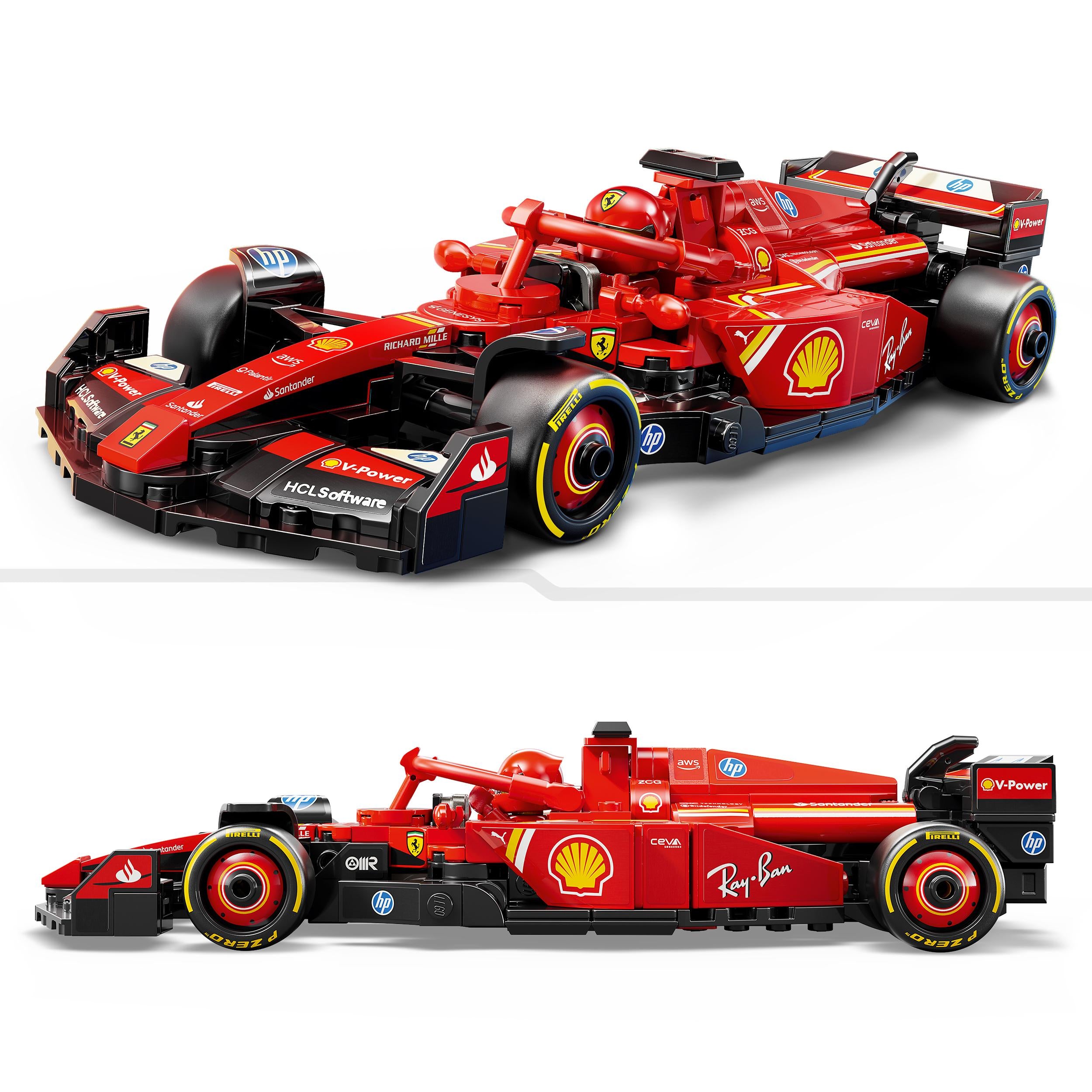 LEGO 77242 Speed Champions Ferrari SF-24 F1 Race Car Toy