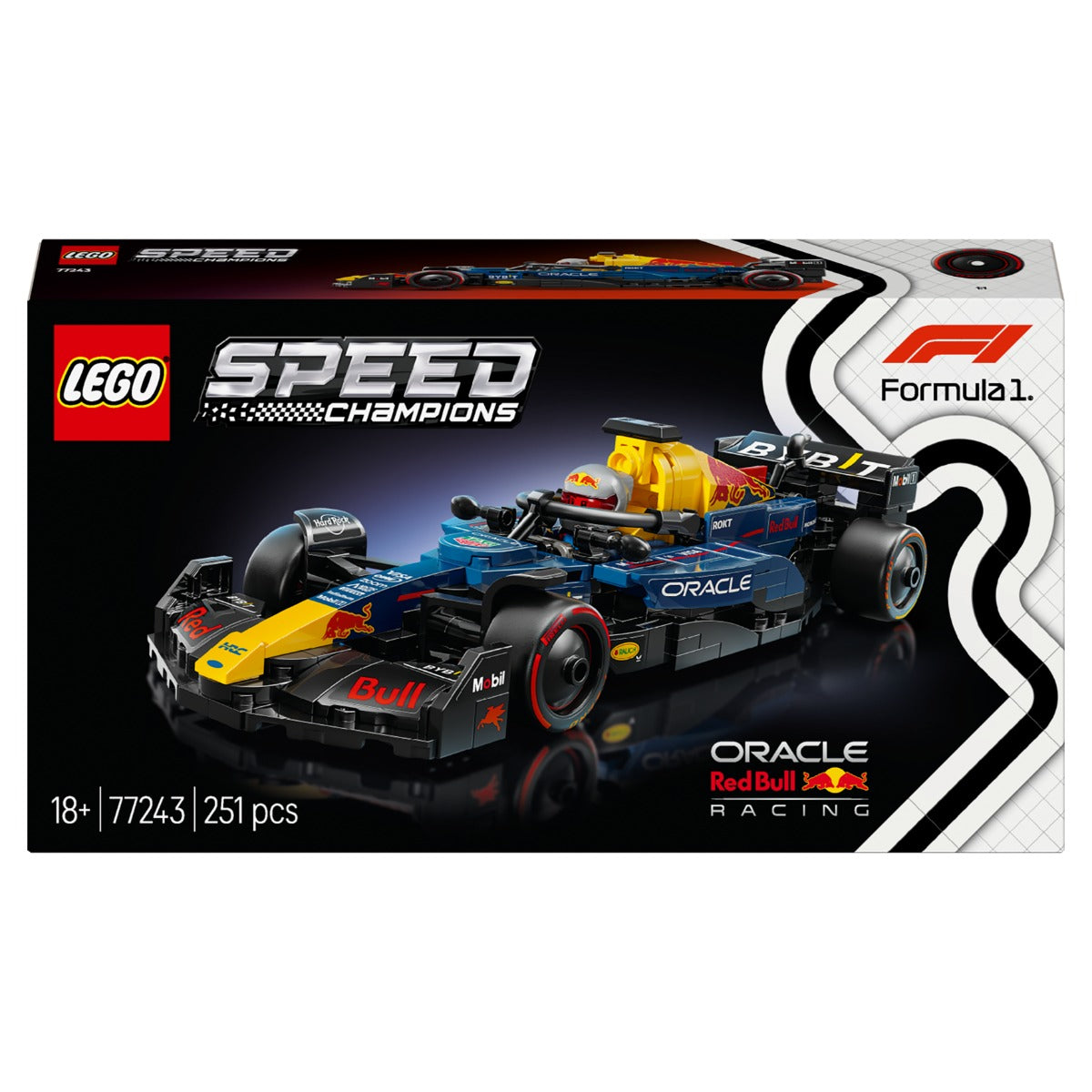 LEGO 77243 Speed Champions Oracle Red Bull Racing RB20 F1 Race Car Toy