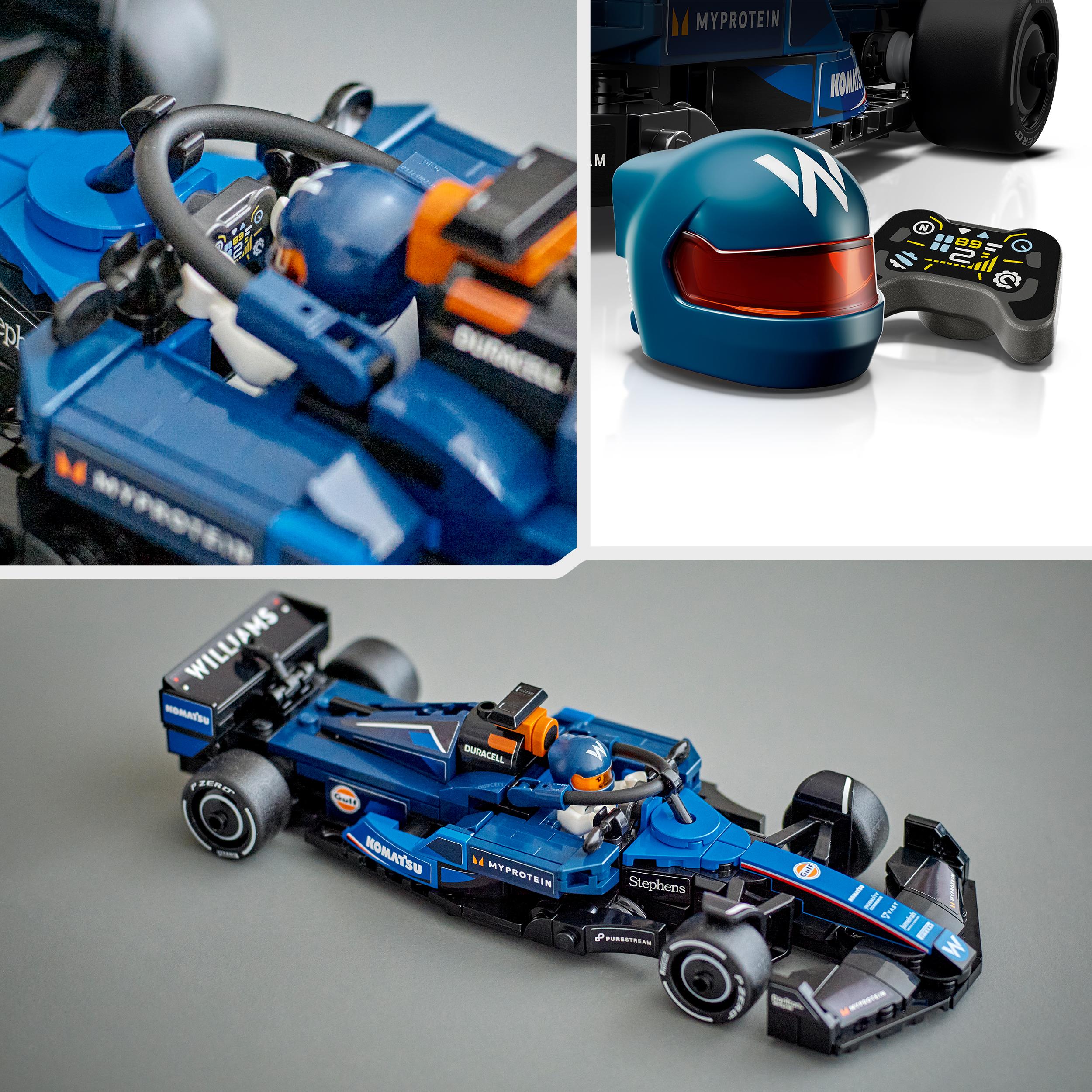 LEGO 77249 Speed Champions Williams Racing FW46 F1 Race Car Toy