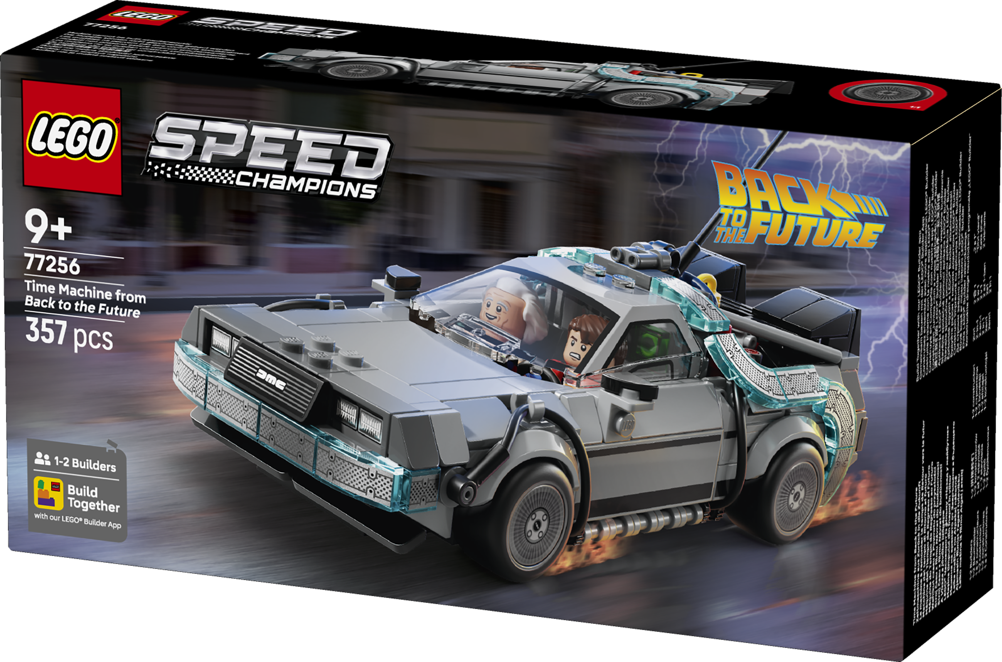 LEGO 77256 Speed Champions Time Machine from Back to the Future