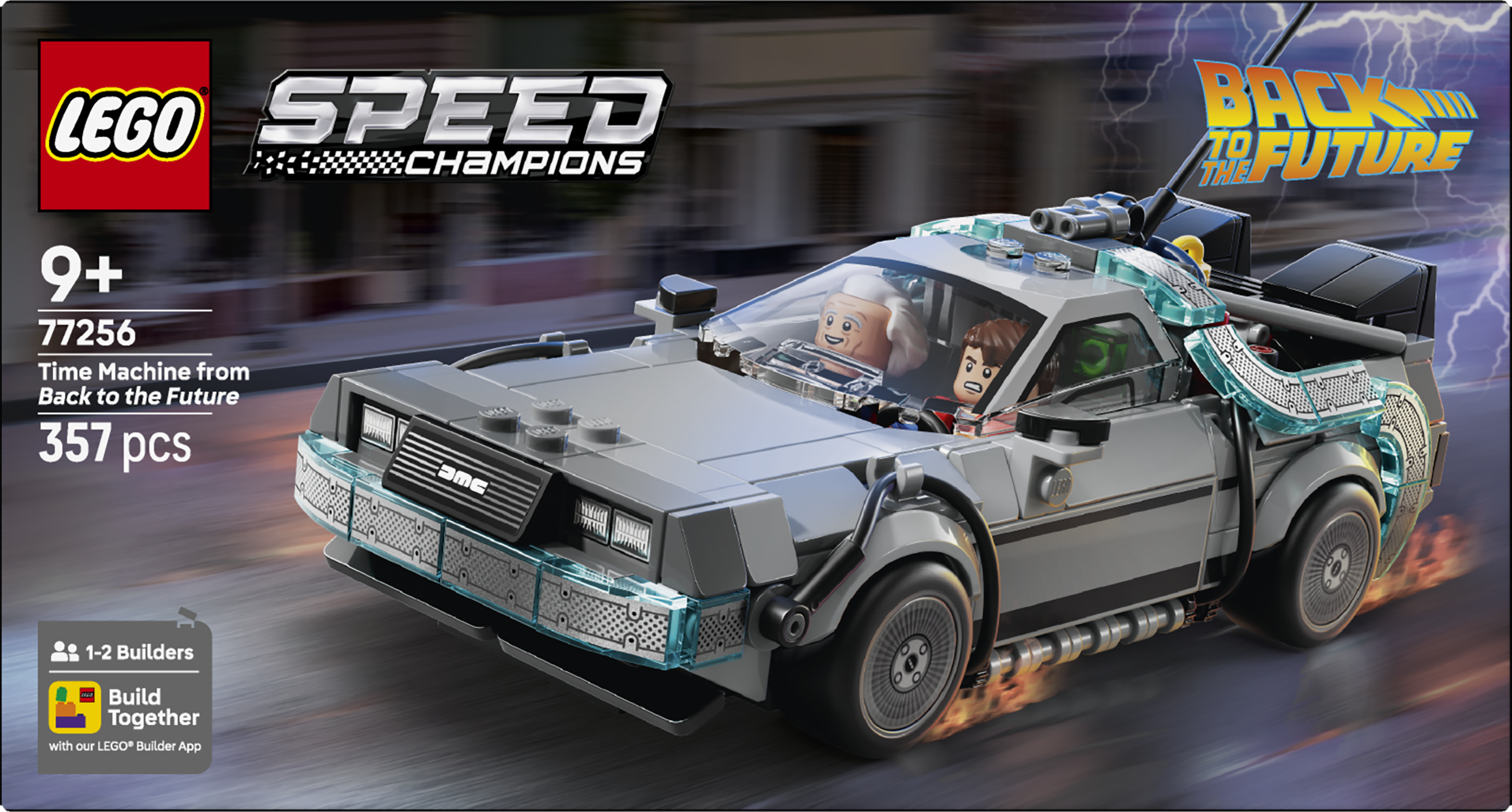 LEGO 77256 Speed Champions Time Machine from Back to the Future