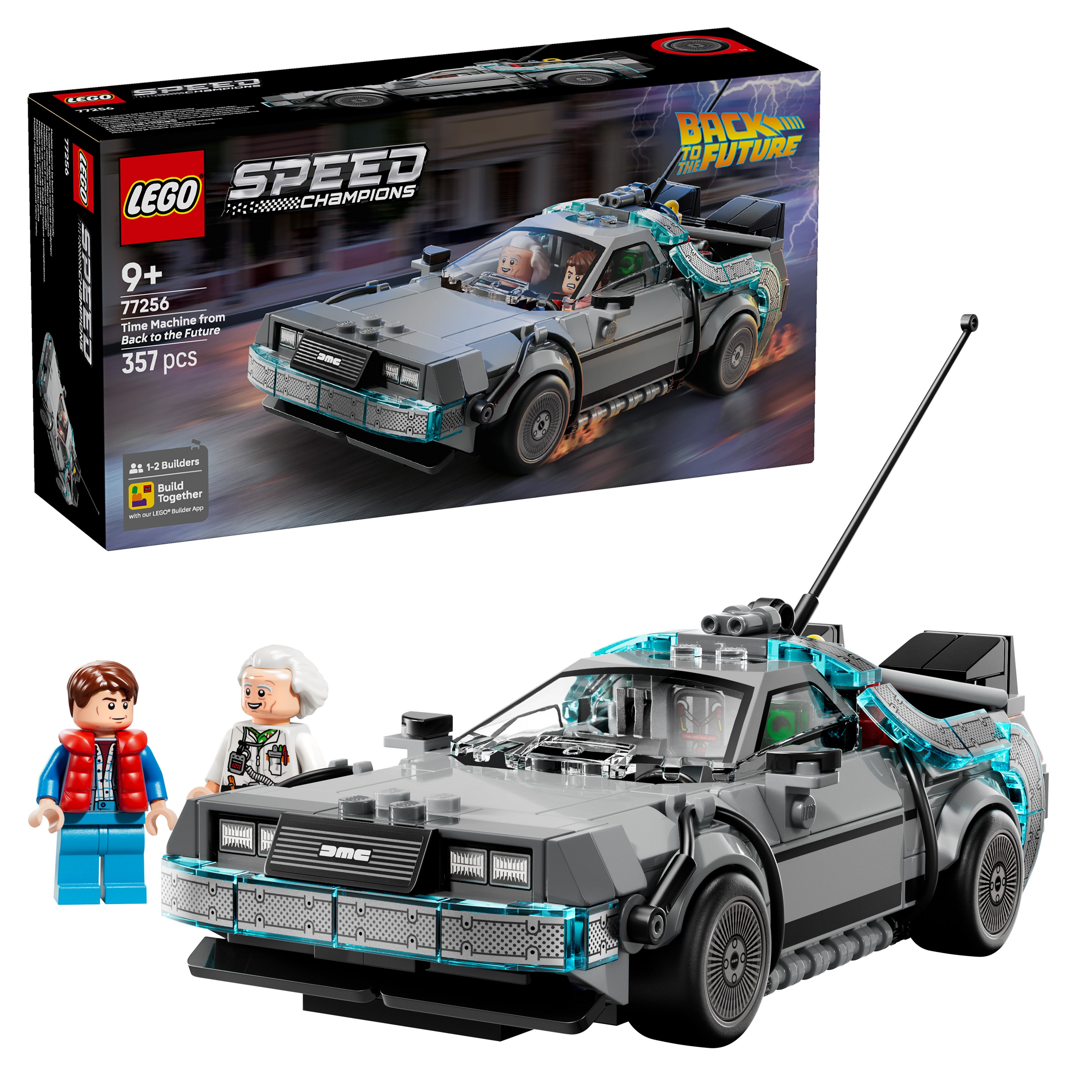 LEGO 77256 Speed Champions Time Machine from Back to the Future