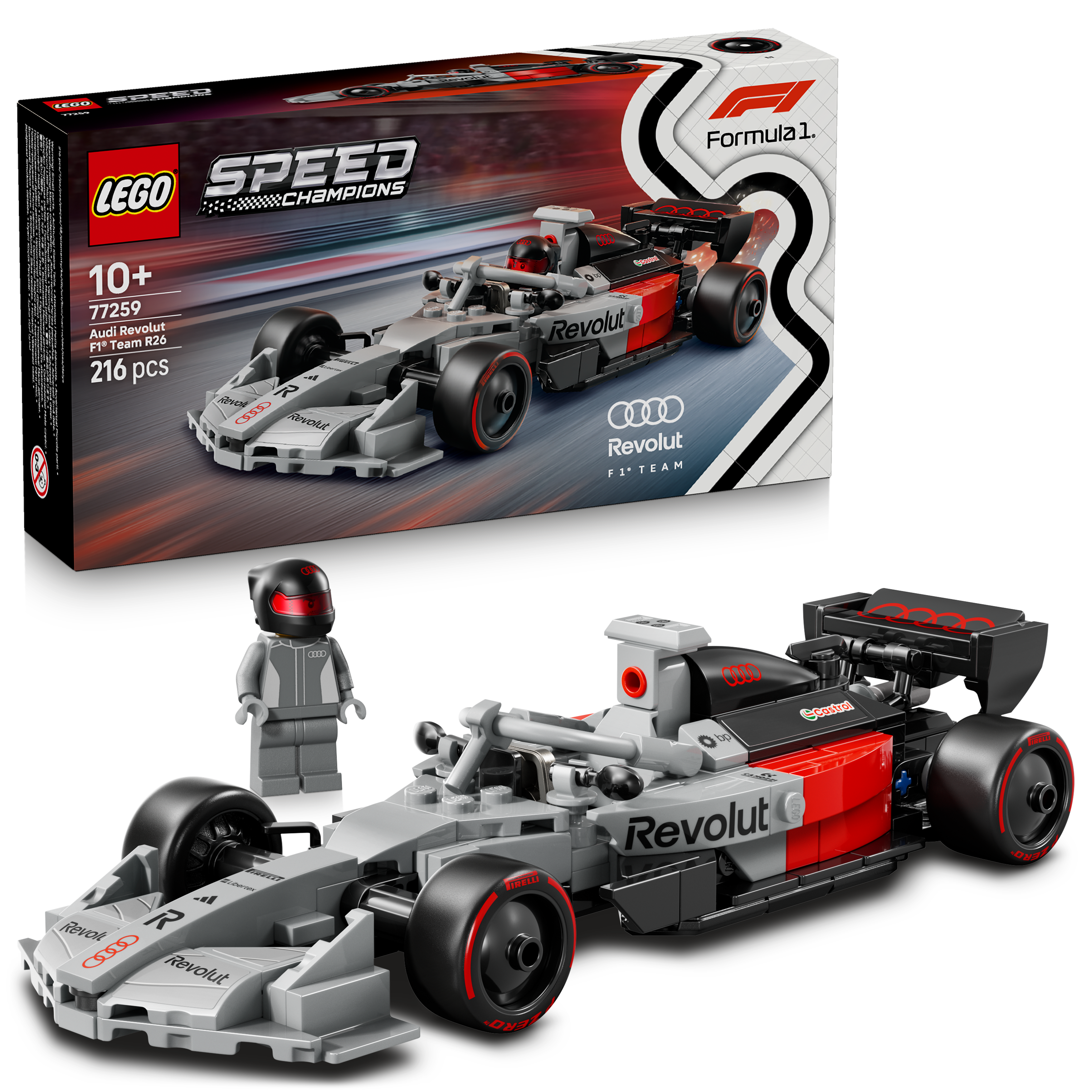 LEGO 77259 Audi Revolut F1 Team R26 Race Car