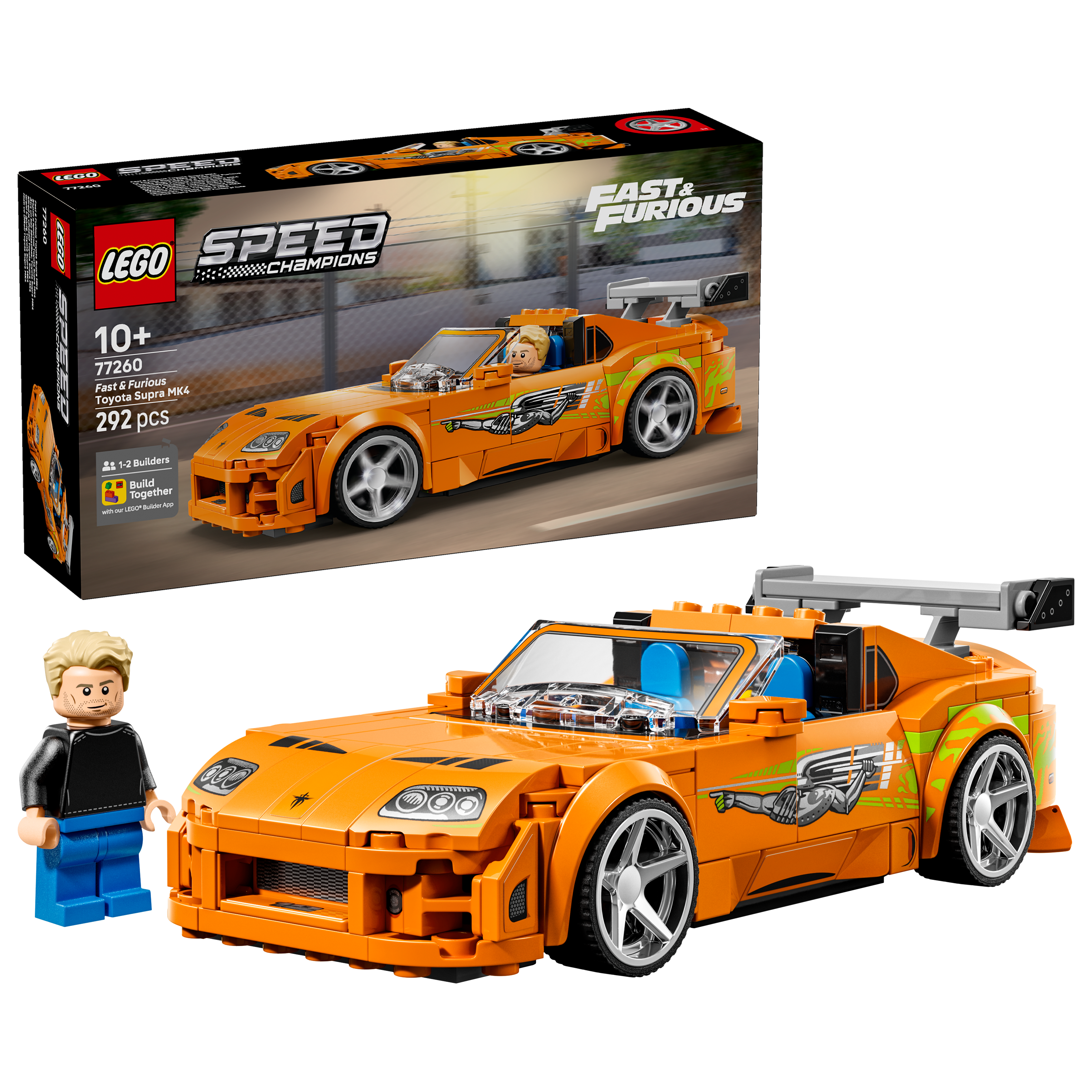 LEGO 77260 Speed Champions The Fast and The Furious Toyota Supra MK4
