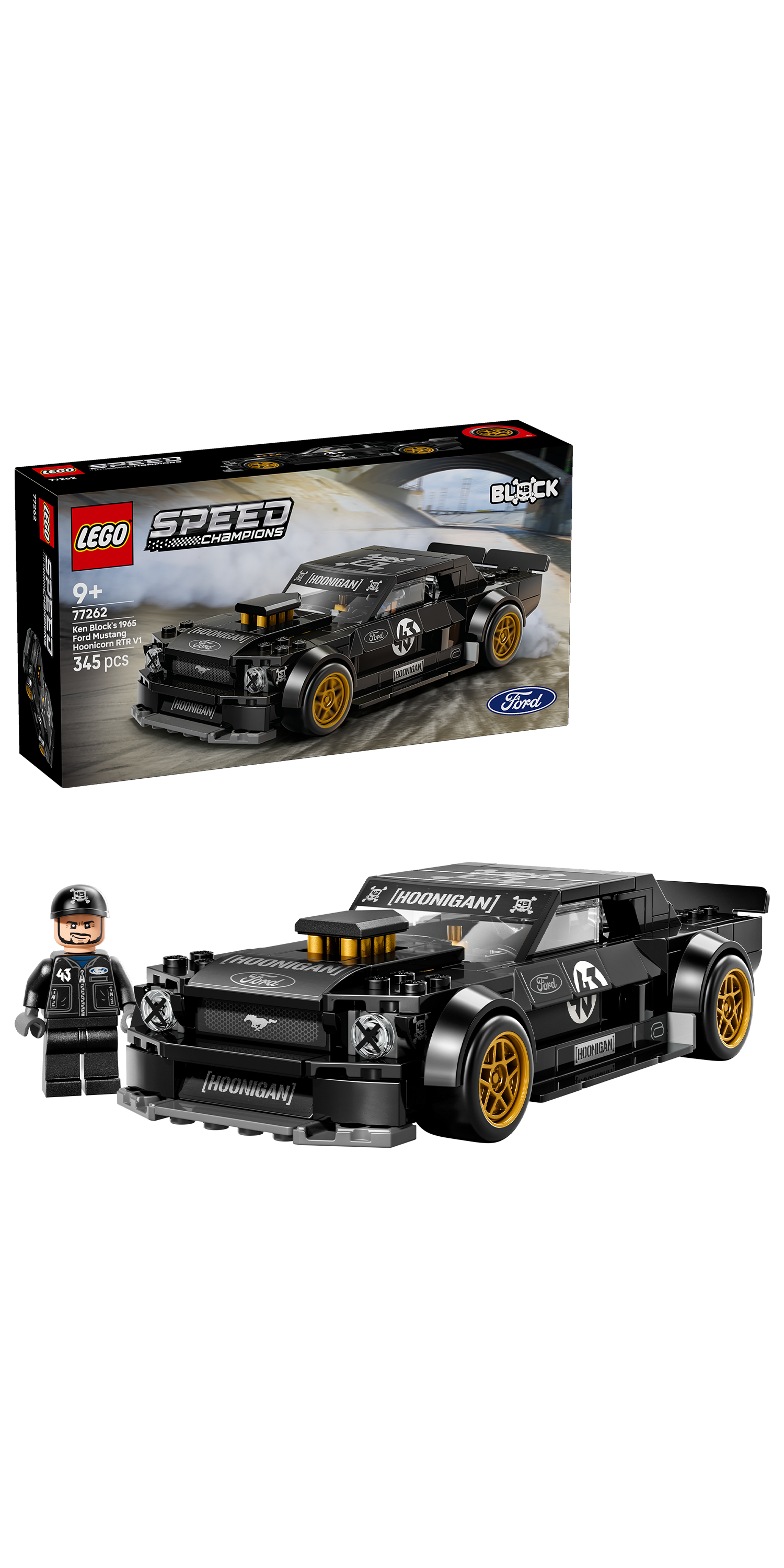 LEGO 77262 Speed Champions Ken Block’s ’65 Ford Mustang Hoonicorn V1