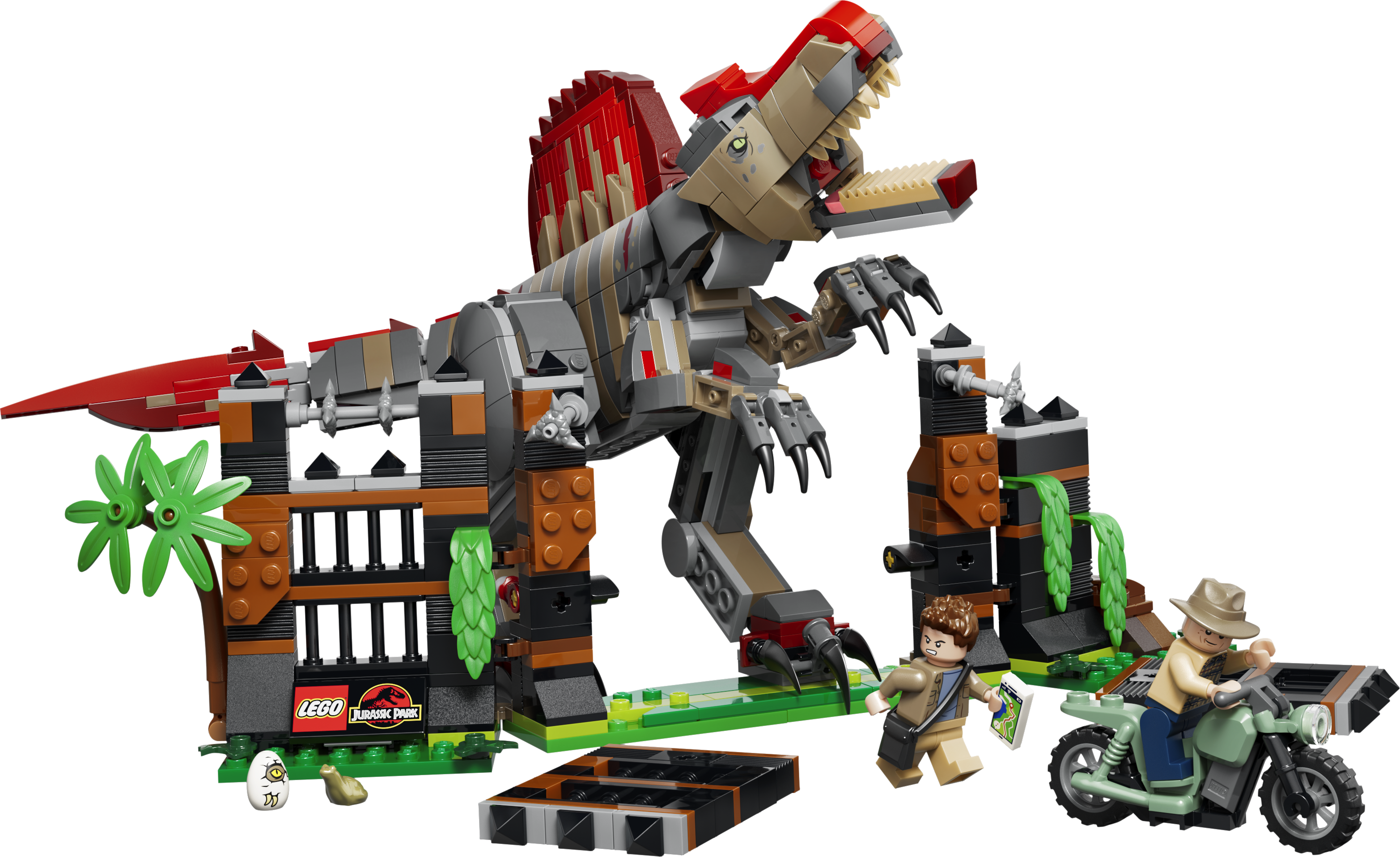 LEGO 77982 Jurassic World Spinosaurus Dinosaur Escape Toy