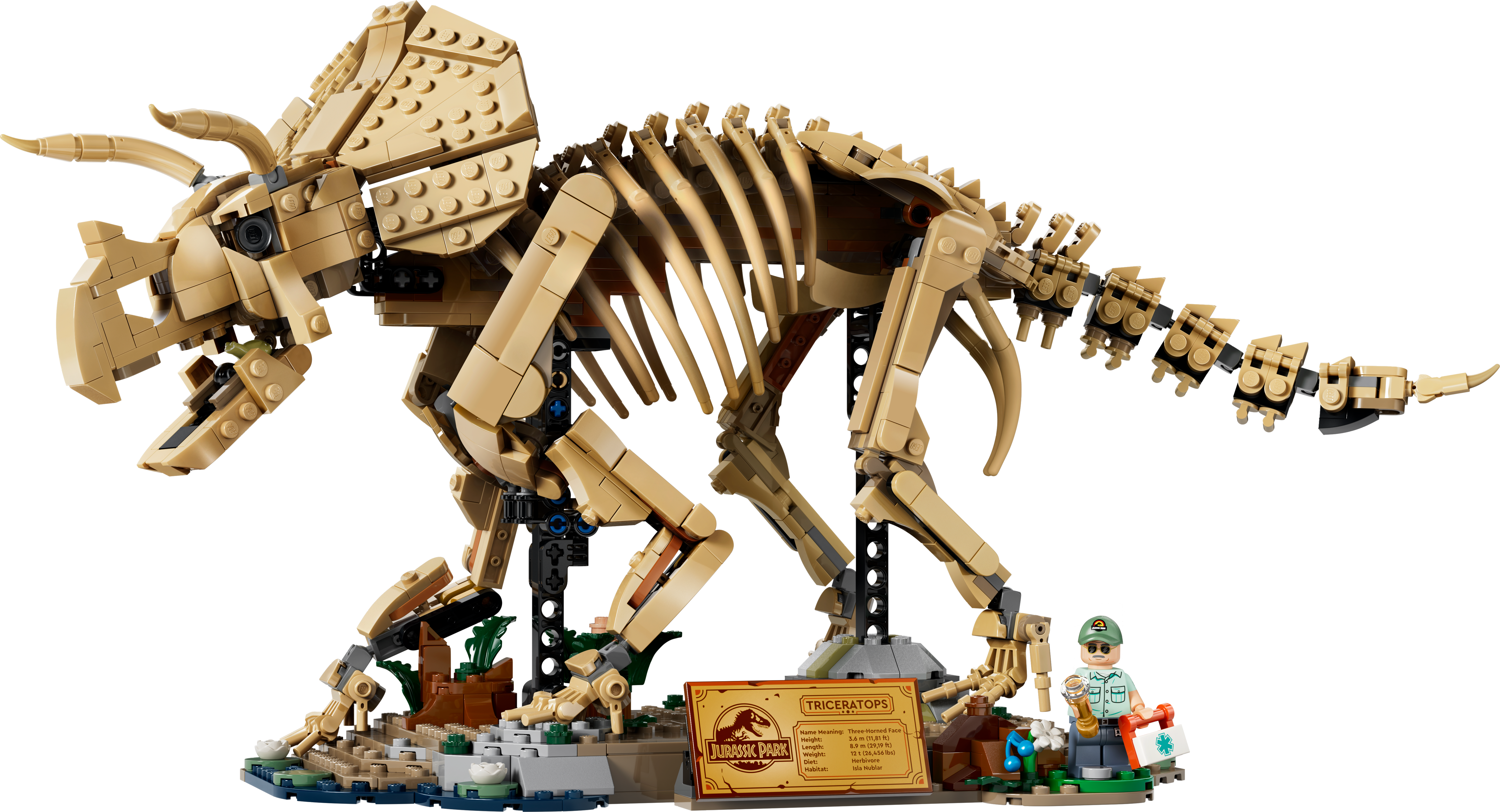 LEGO 77985 Jurassic World Dinosaur Fossils: Triceratops