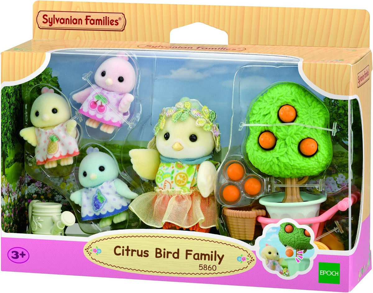 Sylvanian Families 5860 Citrus Bird Family