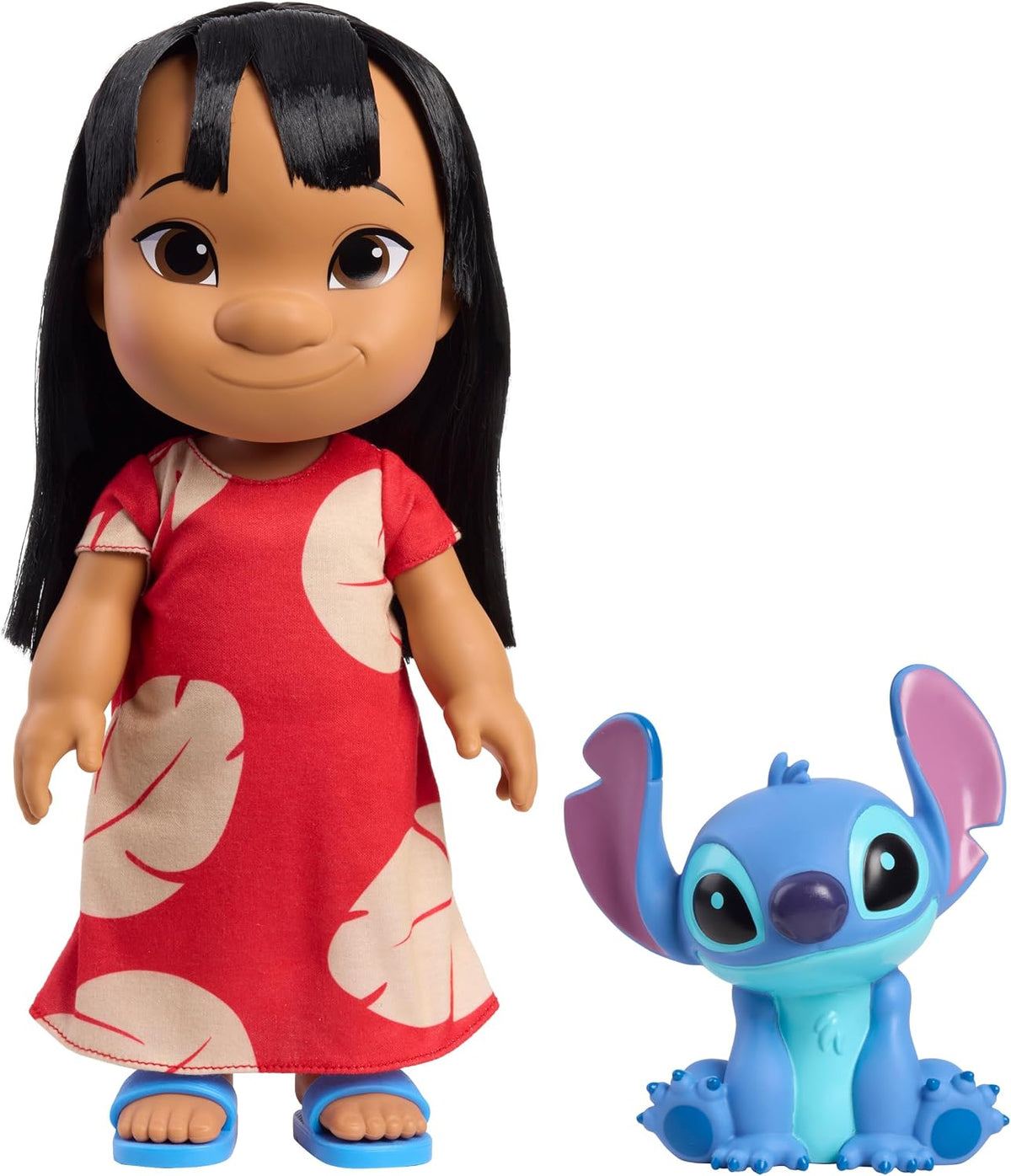 Disney Lilo & Stitch 14-inch Poseable Lilo Doll with 5-inch Stitch Figure