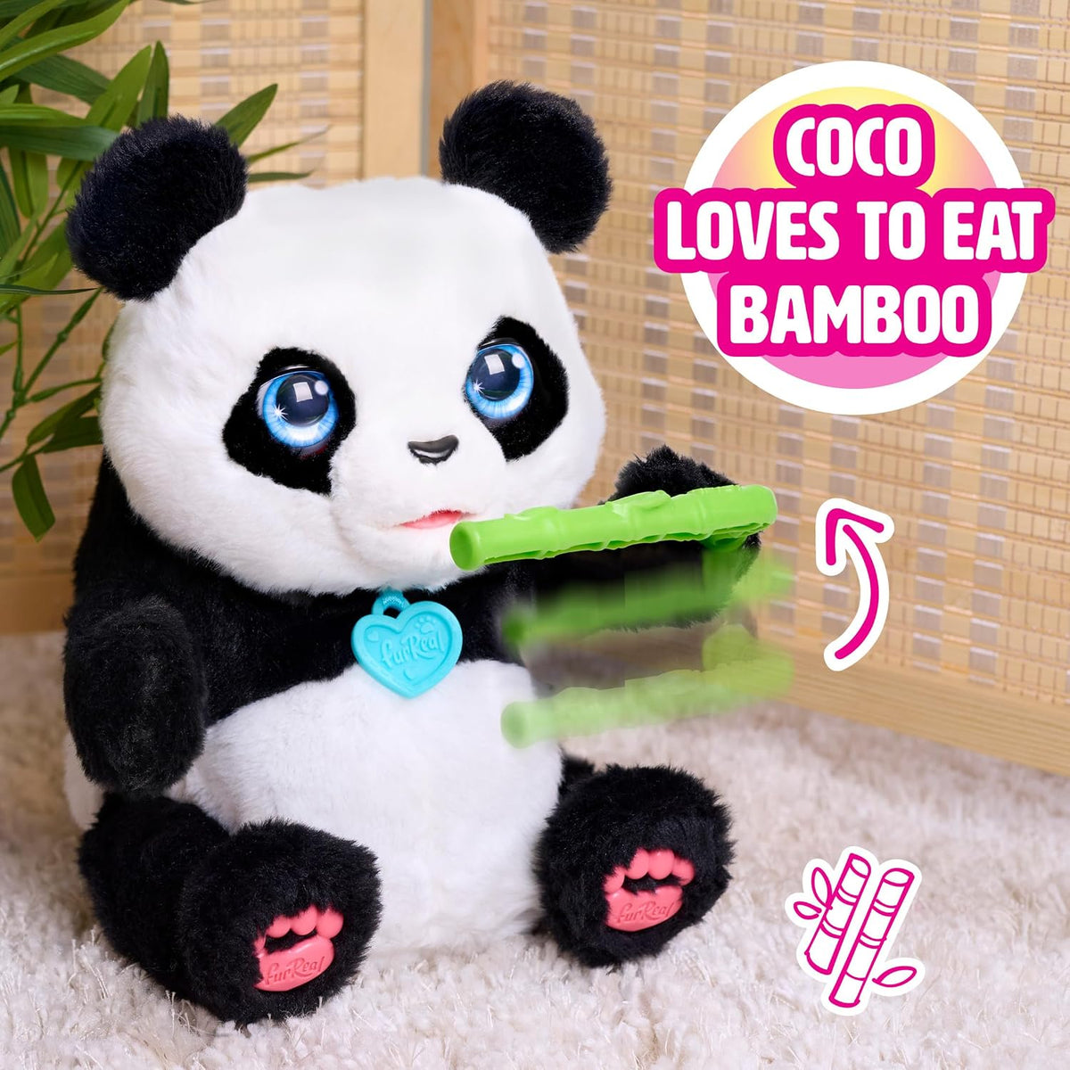 Just Play Fur Real Coco the Tumbling Panda