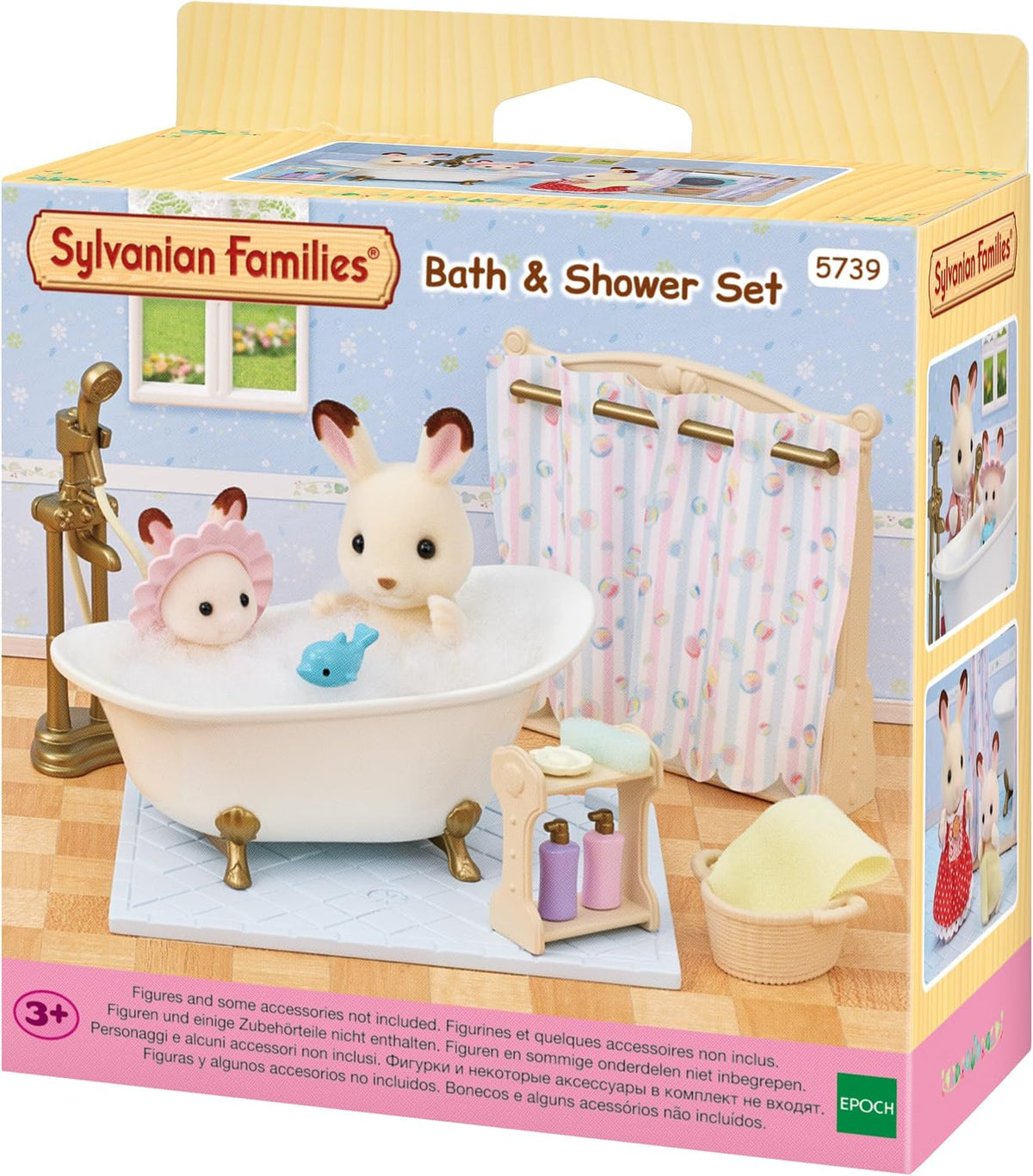Sylvanian Families 5739 Bath & Shower Set