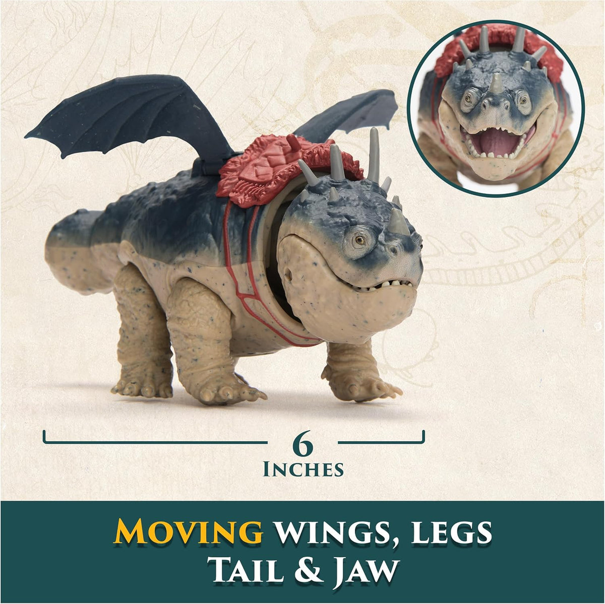 Dreamworks Dragons Gronckle & Fishlegs Action Figures Viking Rider Duo