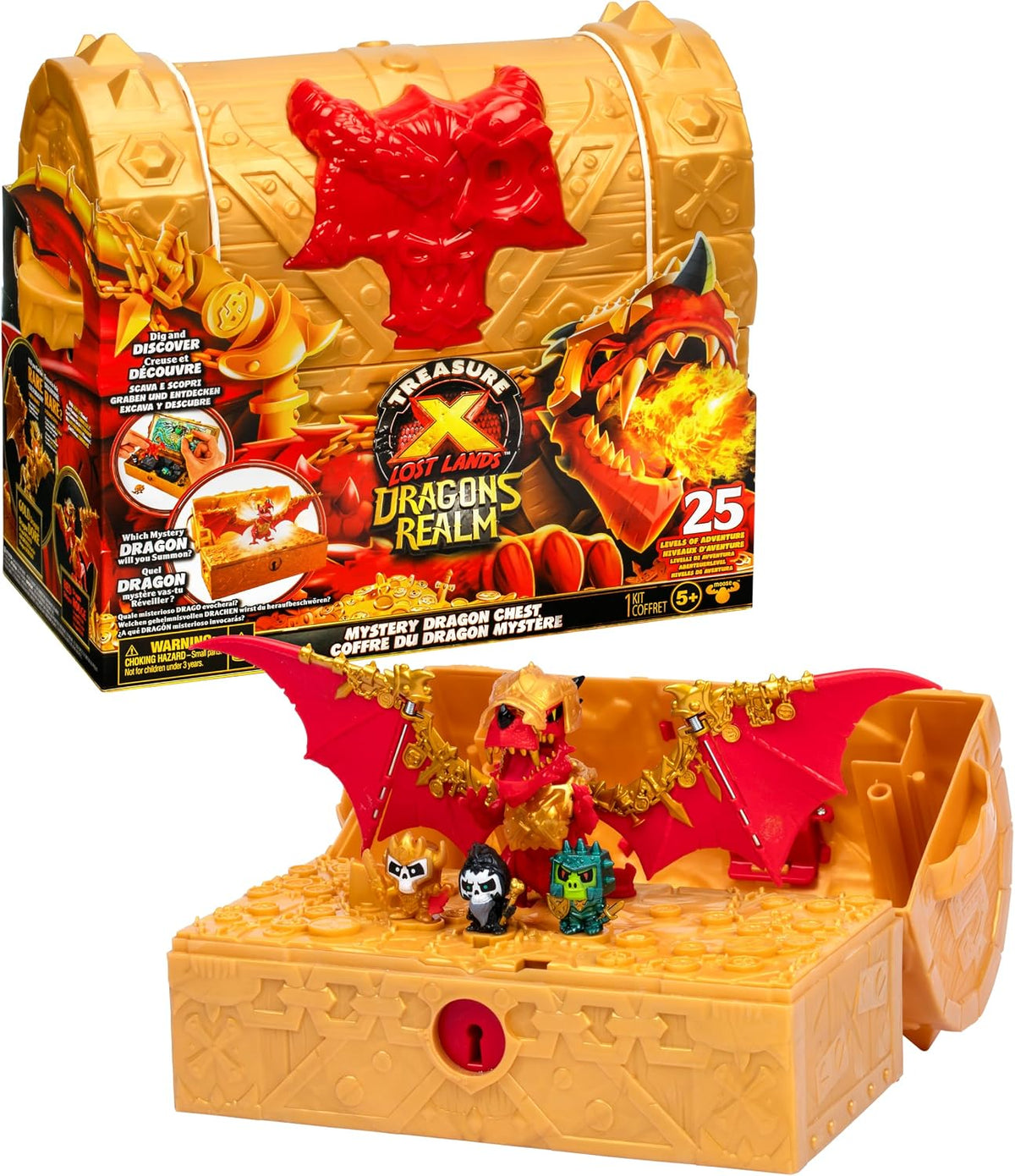 Treasure X Lost Lands Dragon's Realm Mystery Treasure Chest