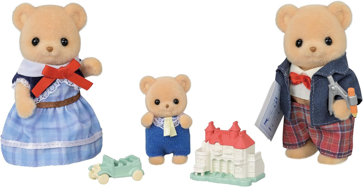 Sylvanian Families 5851 Biscuit Bear Family