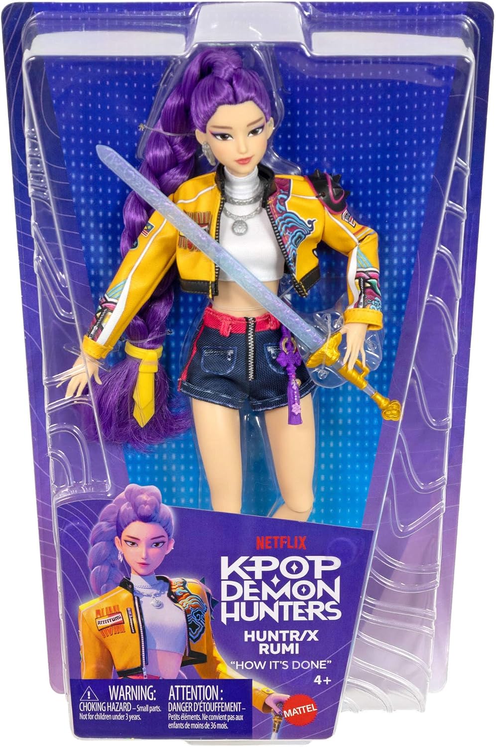 Mattel JRN35 KPop Demon Hunters HUNTR/X Rumi Fashion Doll