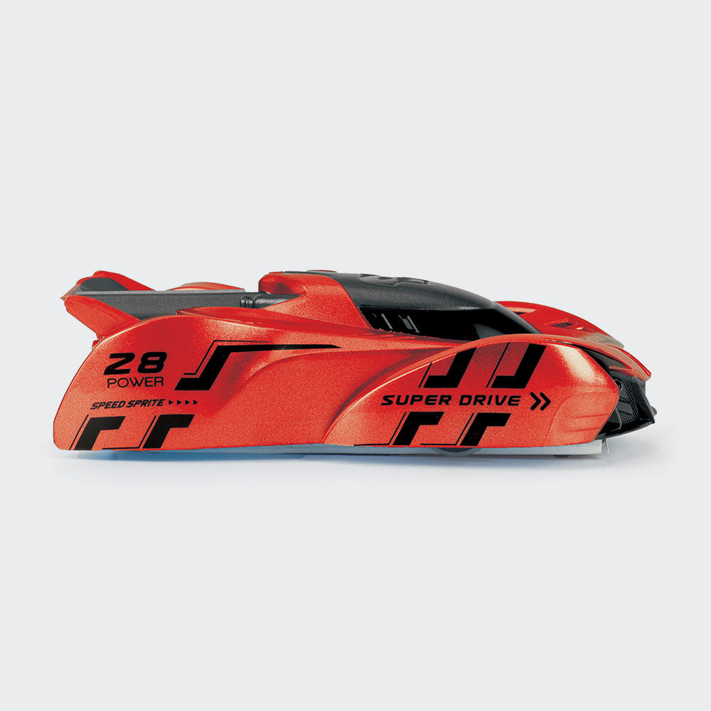 RC Wall Climbing Car Red
