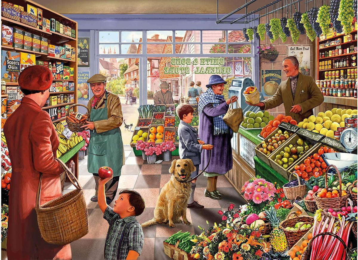 Ye Olde Shoppe Greengrocer 1000pc Puzzle