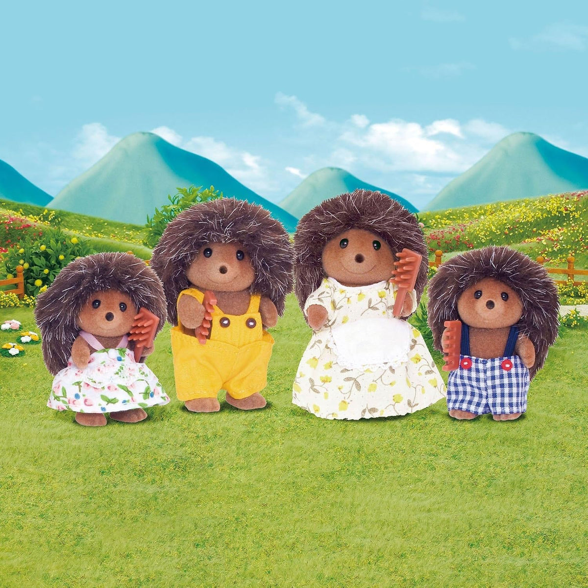Sylvanian Families 4018 Hedgehog Family