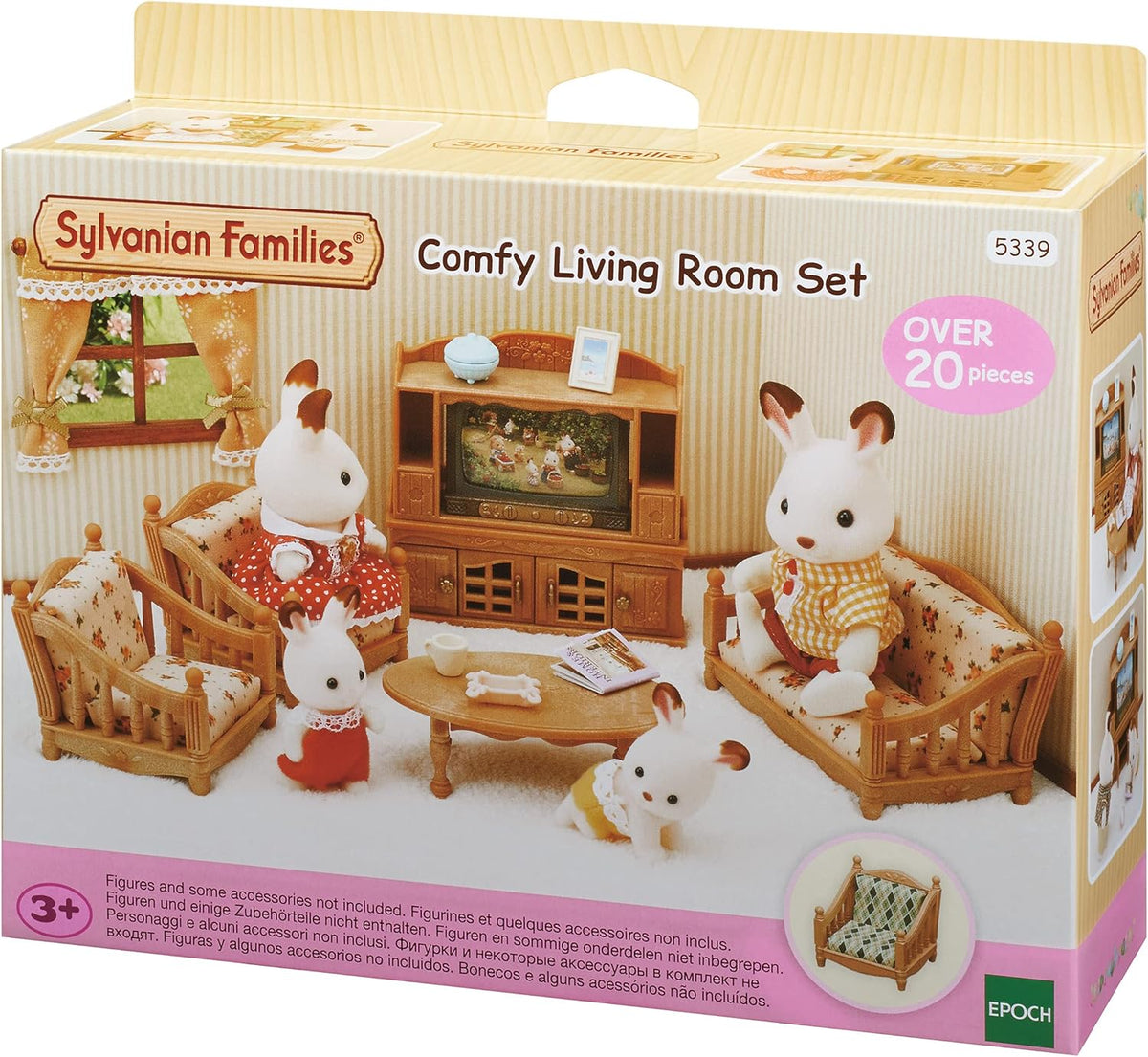 Sylvanian Families 5339 Comfy Living Room Set