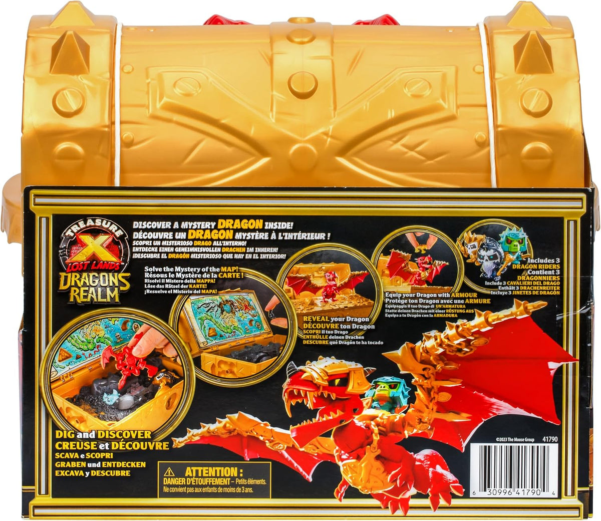 Treasure X Lost Lands Dragon's Realm Mystery Treasure Chest