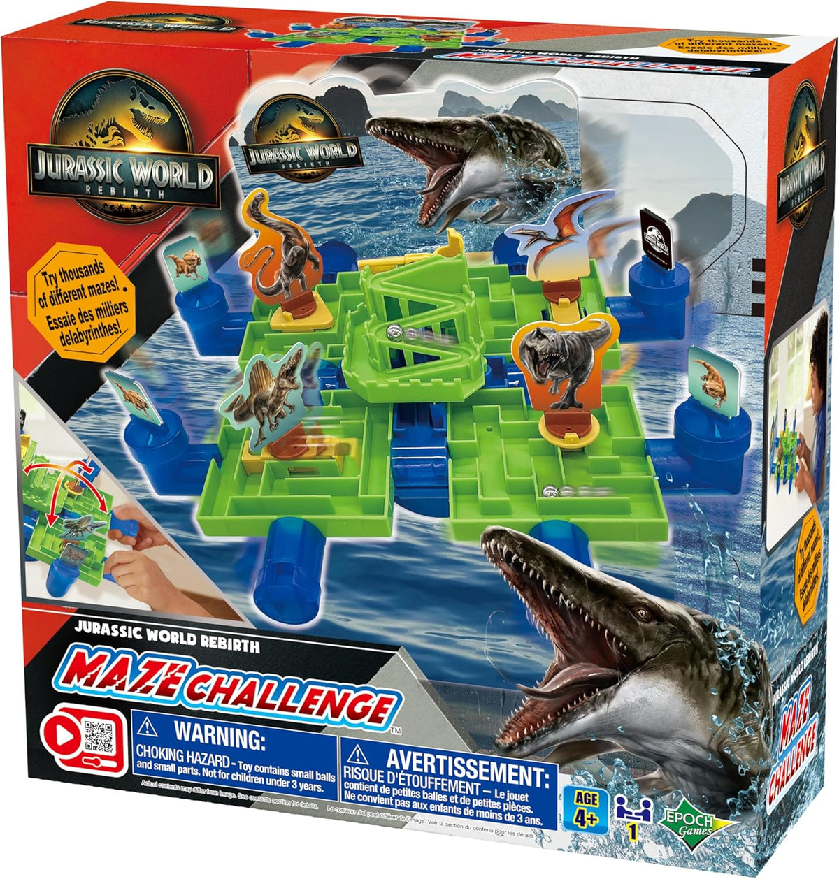 EPOCH Games Jurassic World Rebirth Maze Challenge - view 4