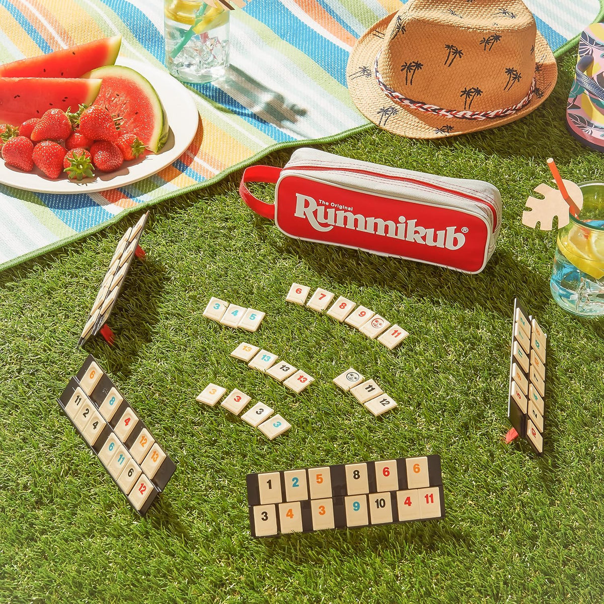 Ideal Rummikub Mini Pouch Travel Game