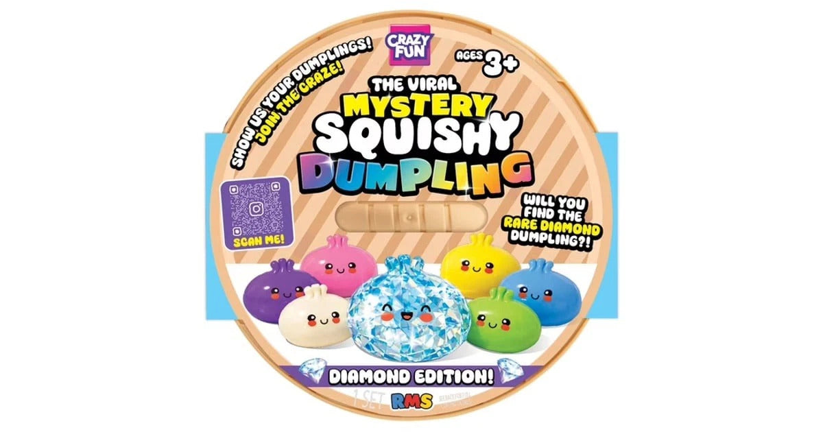 RMS Crazy Fun - The Original Mystery Squishy Dumpling - Diamond Edition