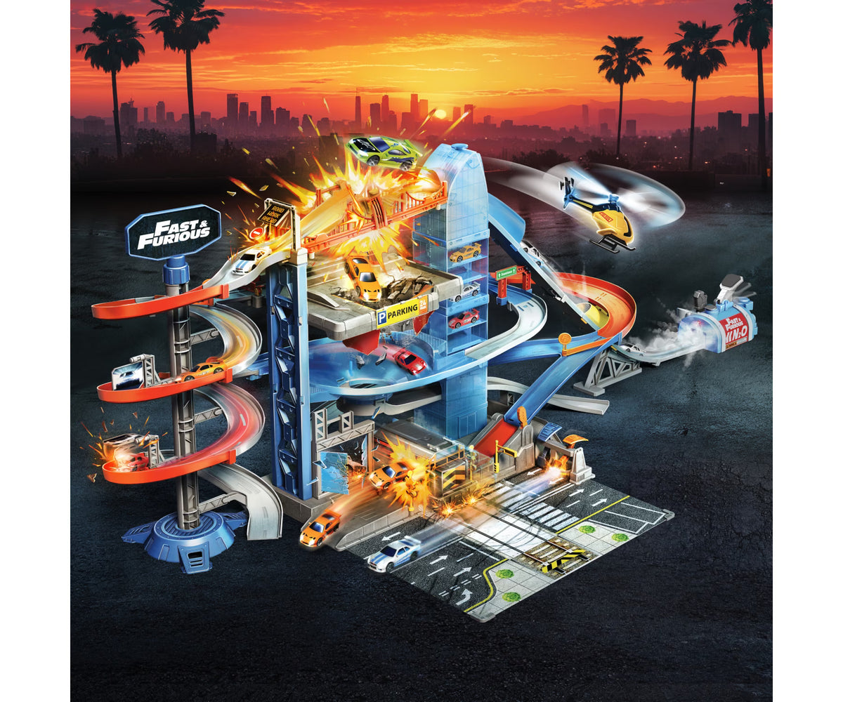 Simba Dickie 203209001 Fast n Furious Mayhem Garage