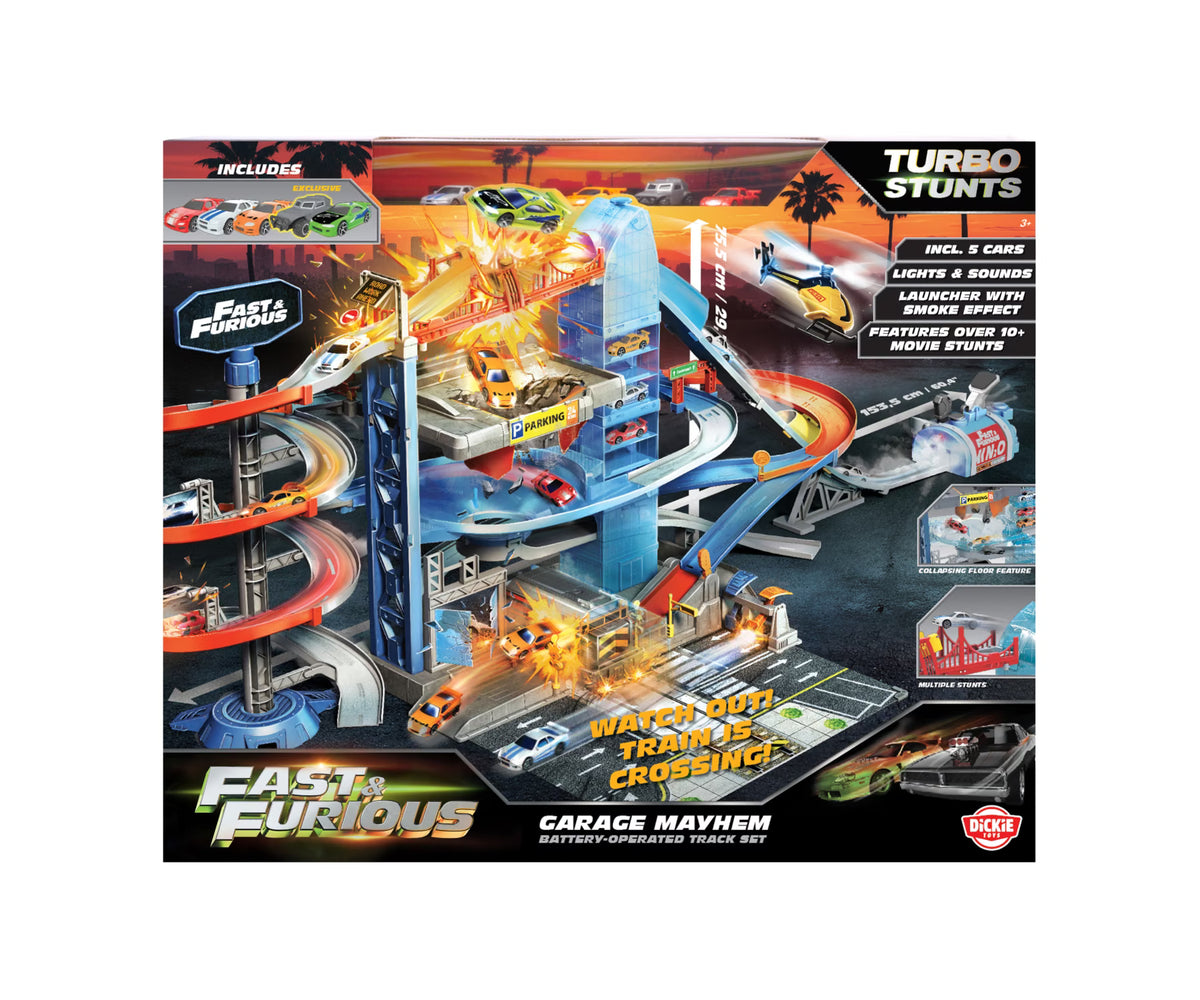 Simba Dickie 203209001 Fast n Furious Mayhem Garage