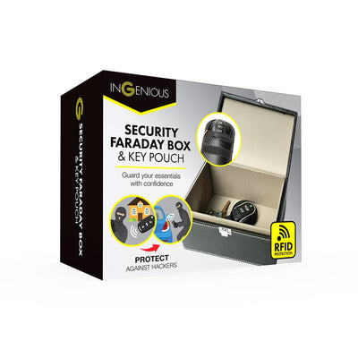 Security Faraday Box & Key Pouch