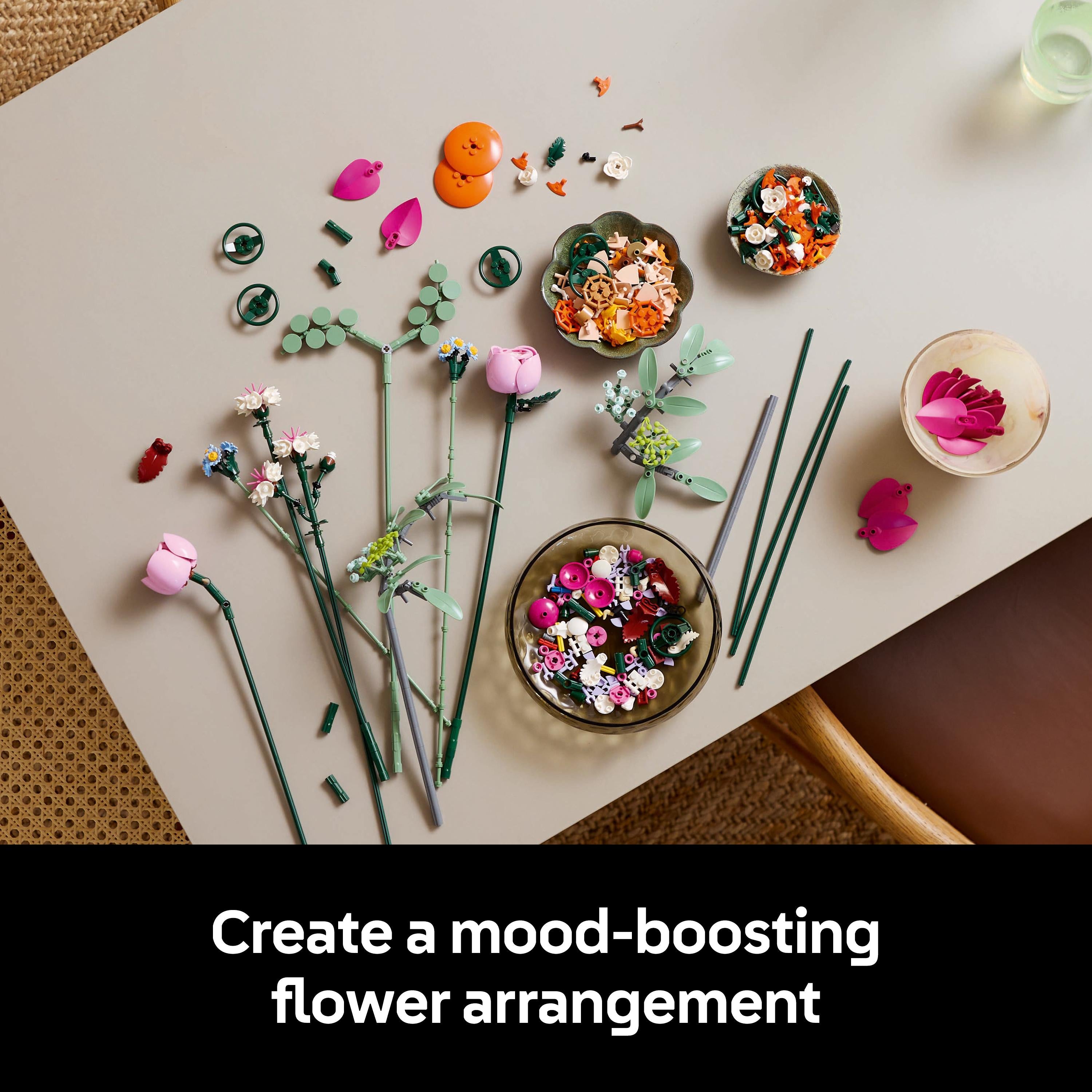 LEGO 10342 Pretty Pink Flower Bouquet