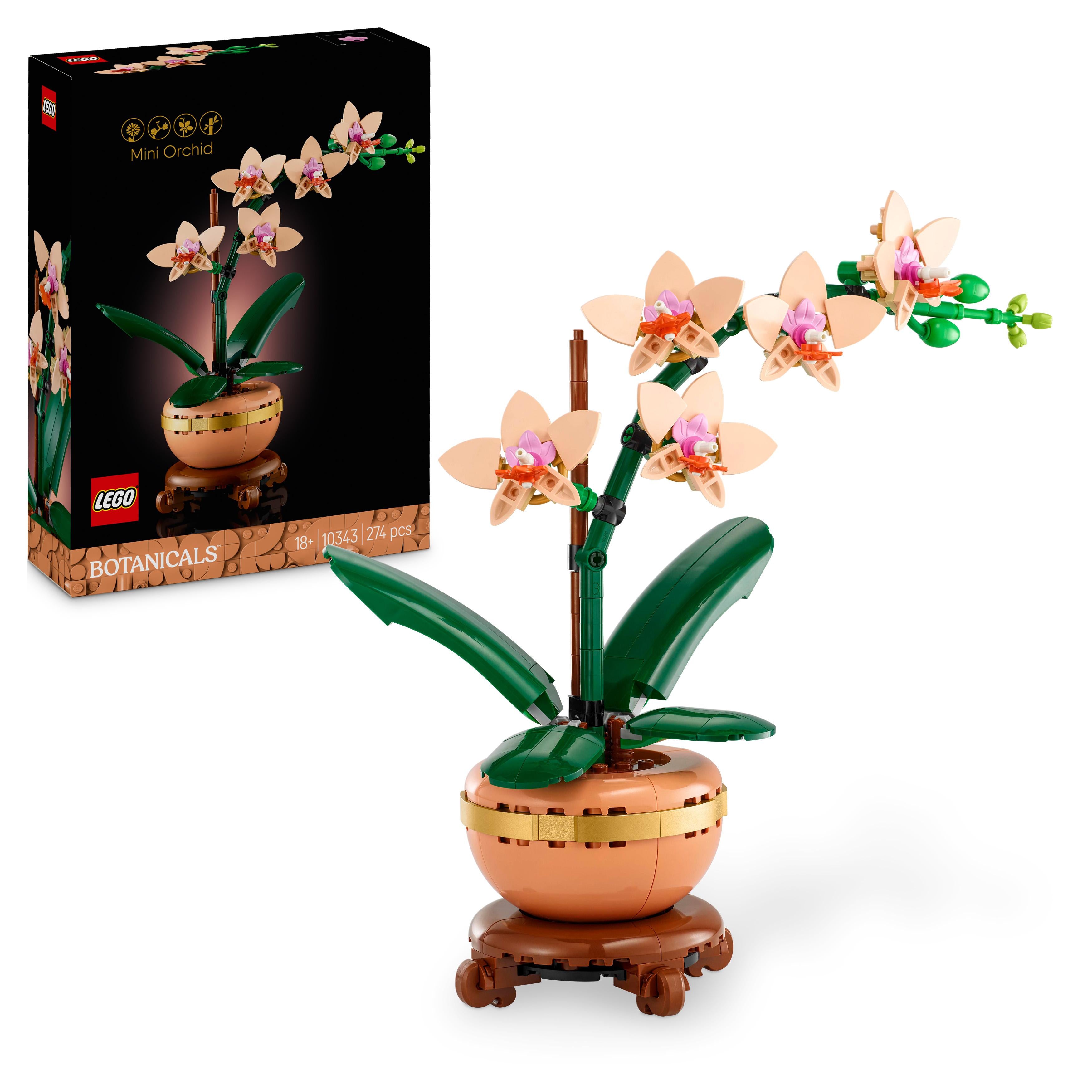 LEGO 10343 Botanicals Mini Orchid | Starlings Toys