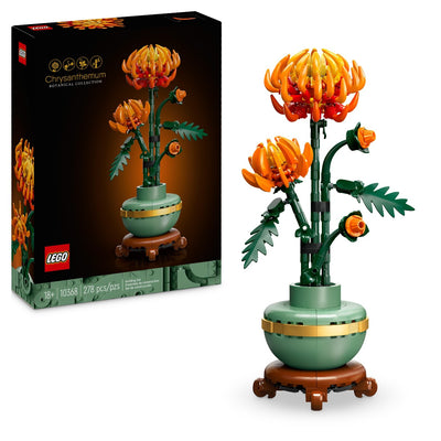LEGO 10368 Icons Chrysanthemum Flower Building Set for Adults