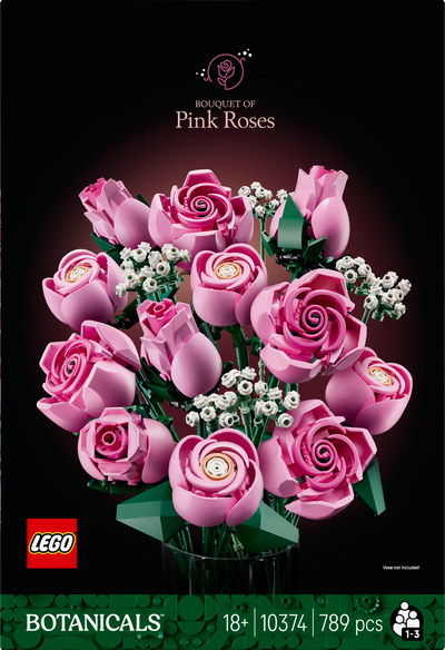 LEGO 10374 Bouquet of Pink Roses