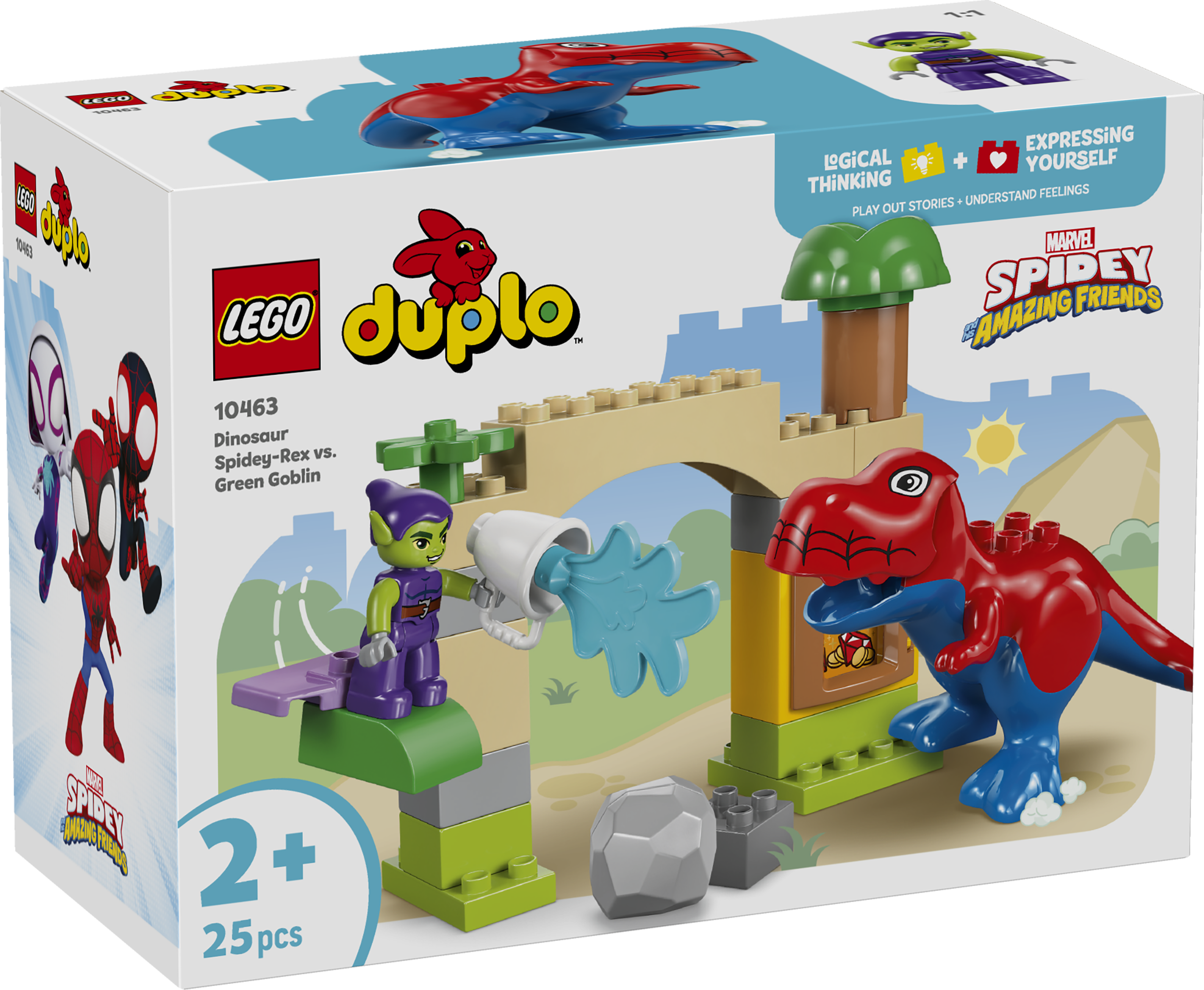 LEGO 10463 Dinosaur Spidey-Rex vs. Green Goblin