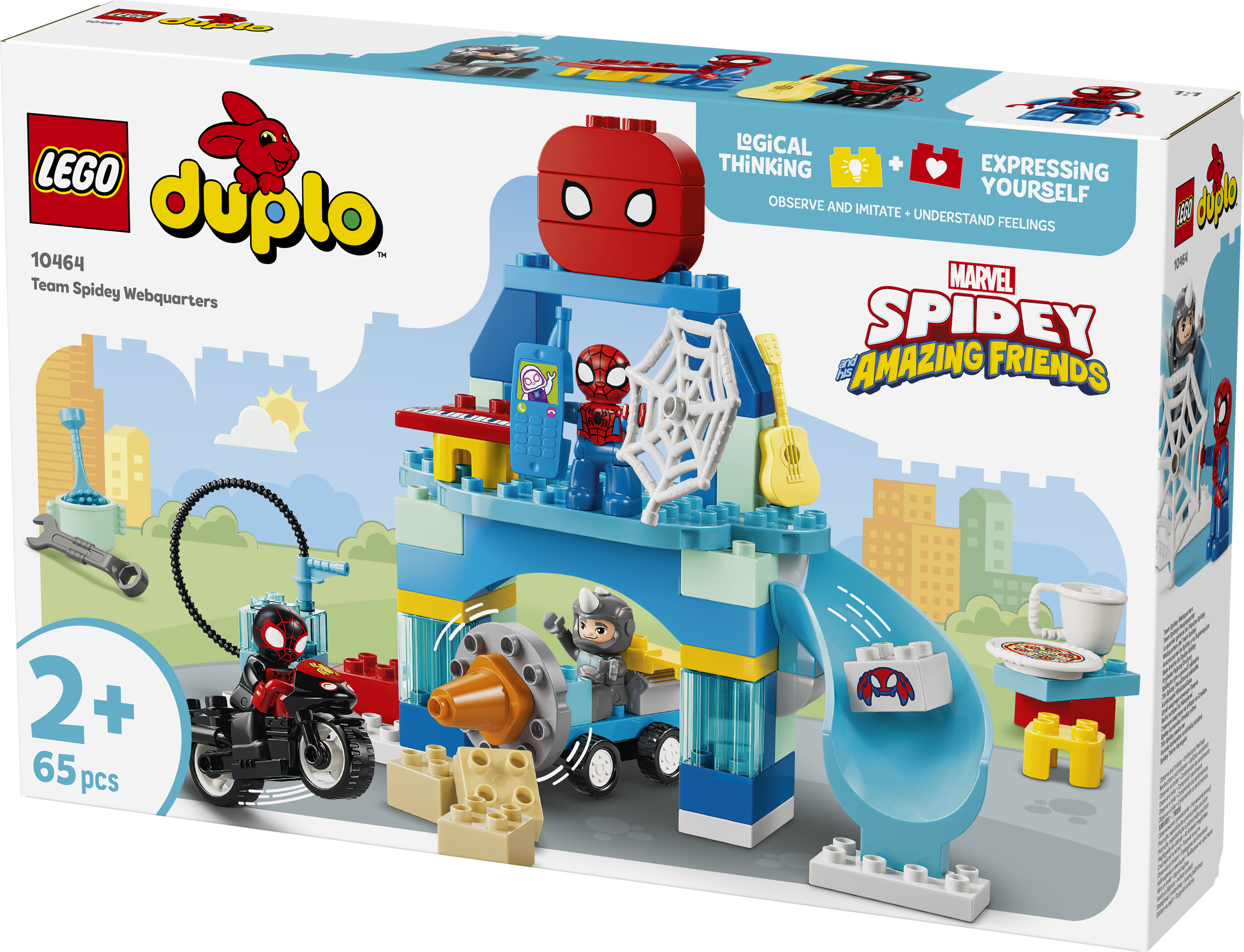 LEGO 10464 DUPLO Marvel Team Spidey Webquarters