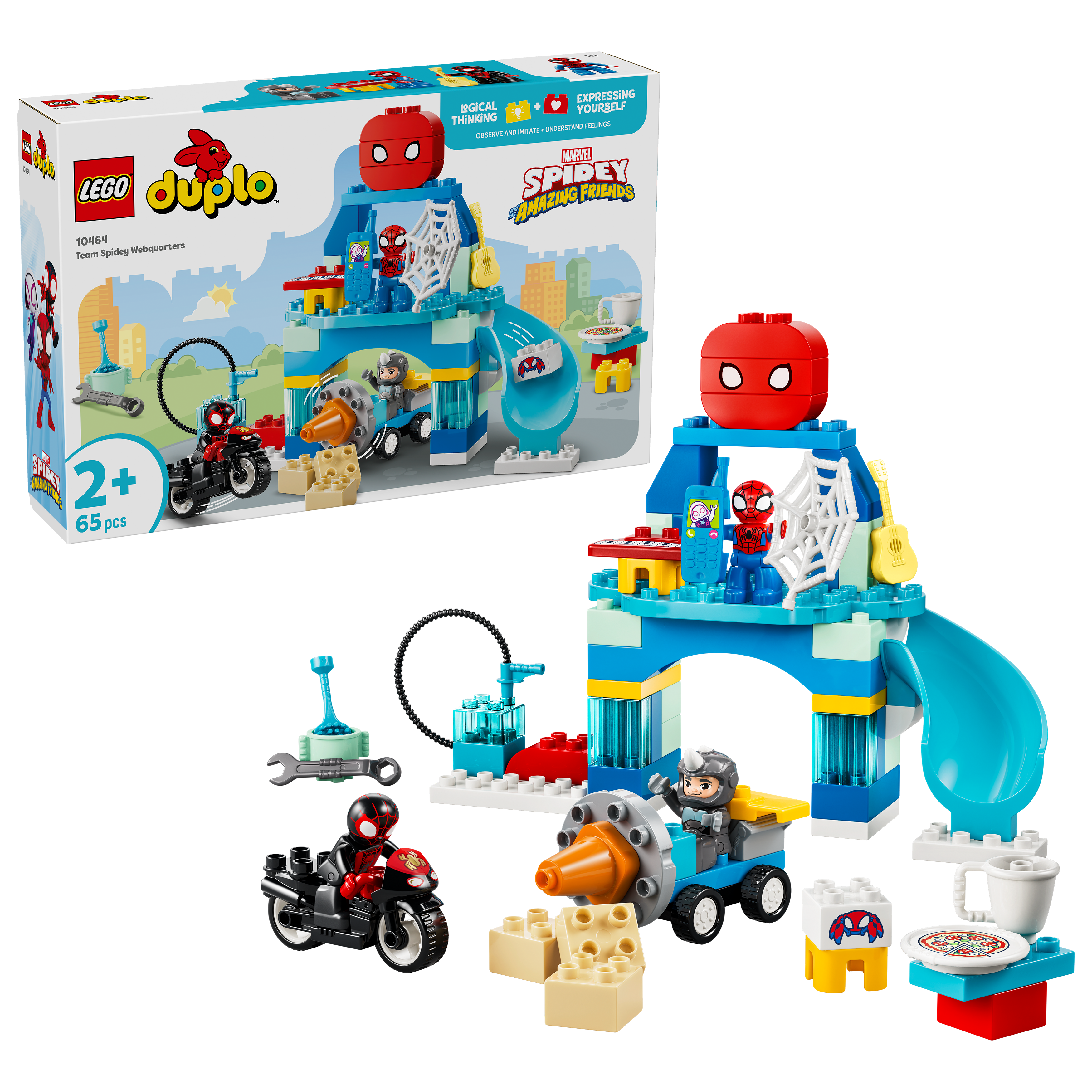 LEGO 10464 DUPLO Marvel Team Spidey Webquarters