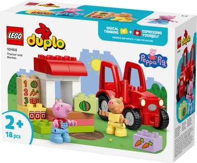 LEGO 10468 Tractor and Market