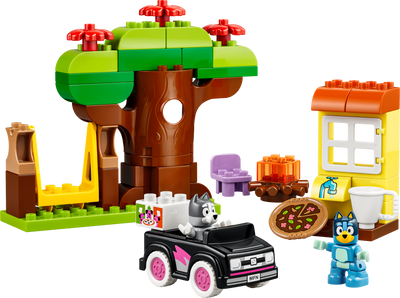 LEGO 10469 DUPLO Bluey Pizza Girls with Muffin and Bluey