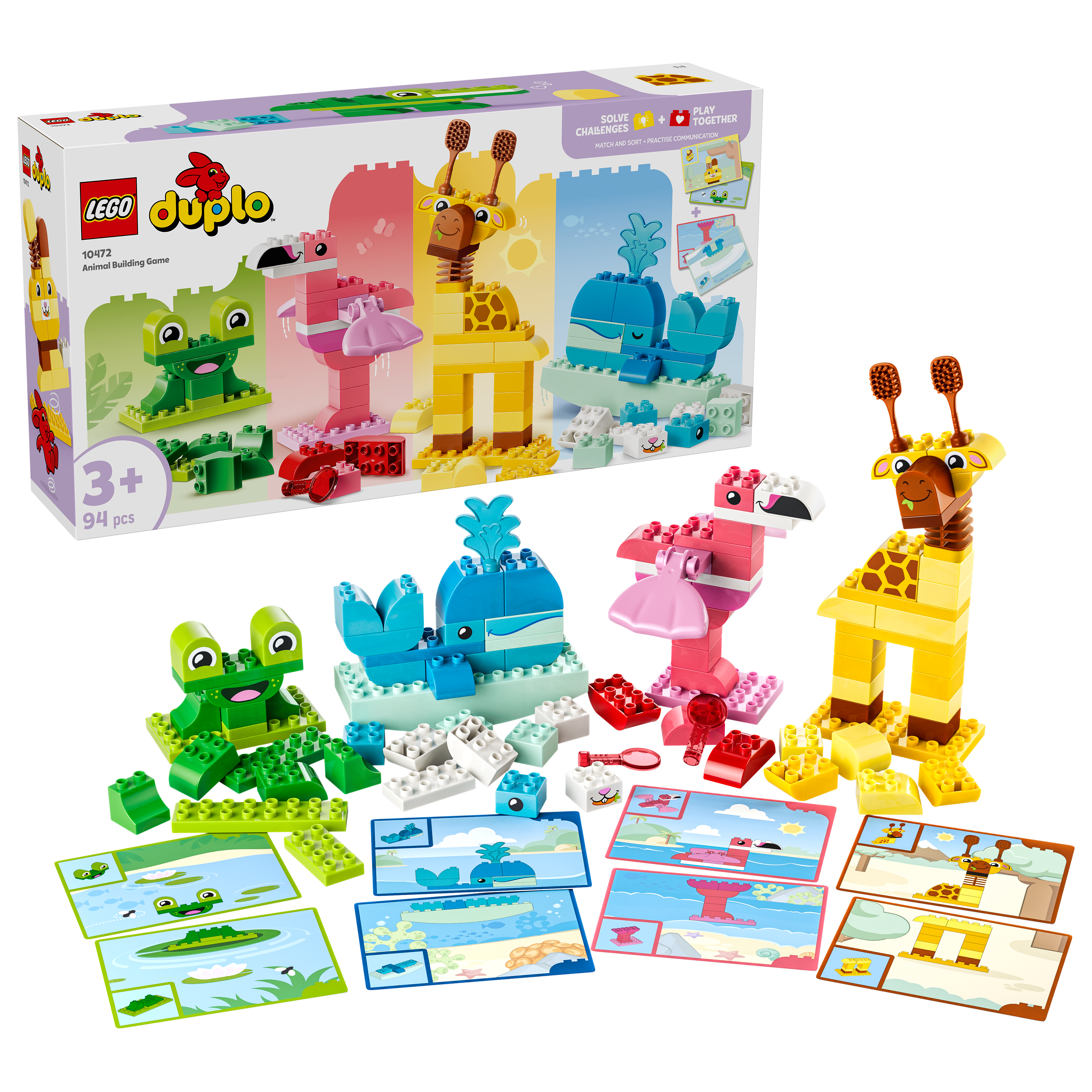 LEGO 10472 DUPLO Animal Building Game Learning Toy