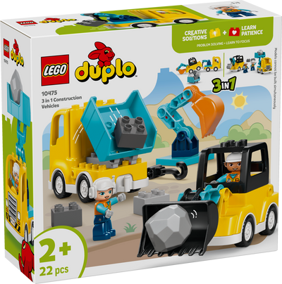 LEGO 10475 DUPLO Town 3 in 1 Construction Vehicles