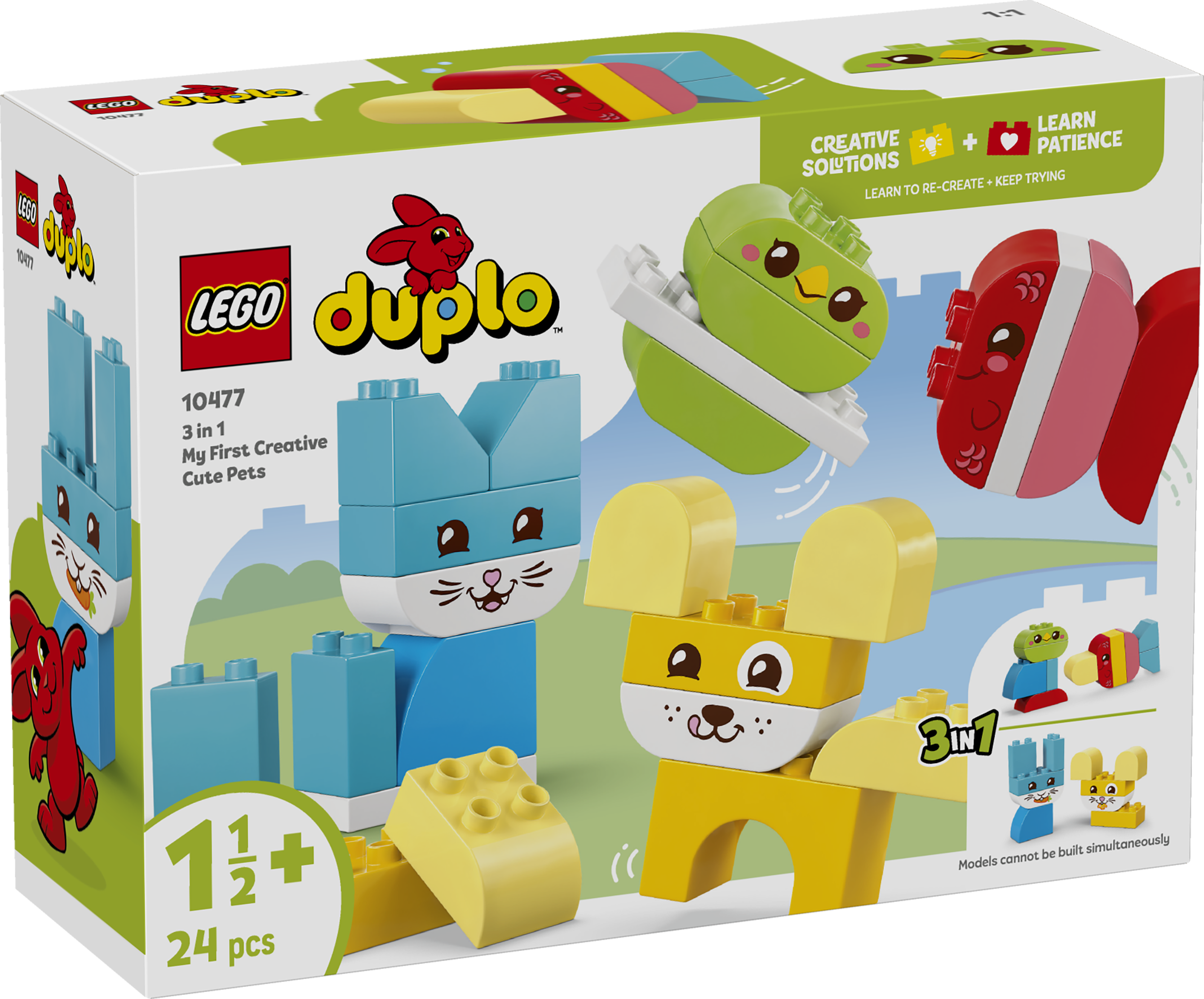 LEGO 10477 DUPLO My First 3 in 1 Creative Cute Pets