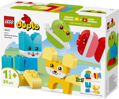 LEGO 10477 DUPLO My First 3 in 1 Creative Cute Pets
