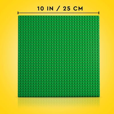 LEGO 11023 Classic Green Baseplate, Square 32x32 Stud Building Base, Build and Display Board