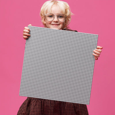 LEGO 11024 Classic Grey Baseplate, 48x48 Stud Building Base, Build and Display Board