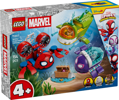 LEGO 11207 Marvel Spidey And His Amazing Friends Spidey Underwater Vehicles