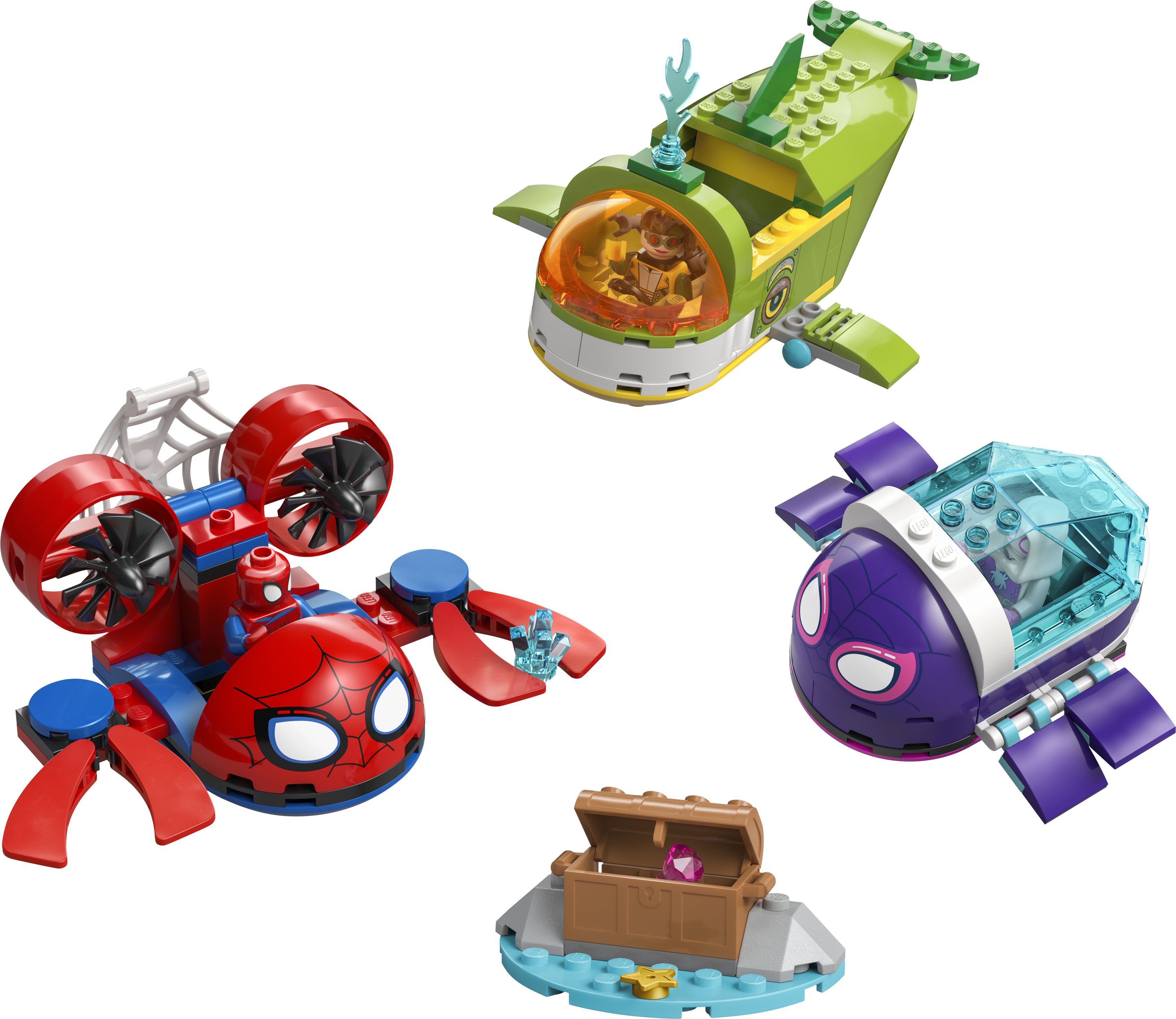 LEGO 11207 Marvel Spidey And His Amazing Friends Spidey Underwater Vehicles