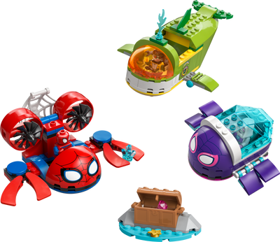 LEGO 11207 Marvel Spidey And His Amazing Friends Spidey Underwater Vehicles