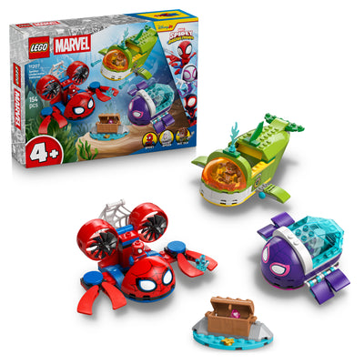 LEGO 11207 Marvel Spidey And His Amazing Friends Spidey Underwater Vehicles
